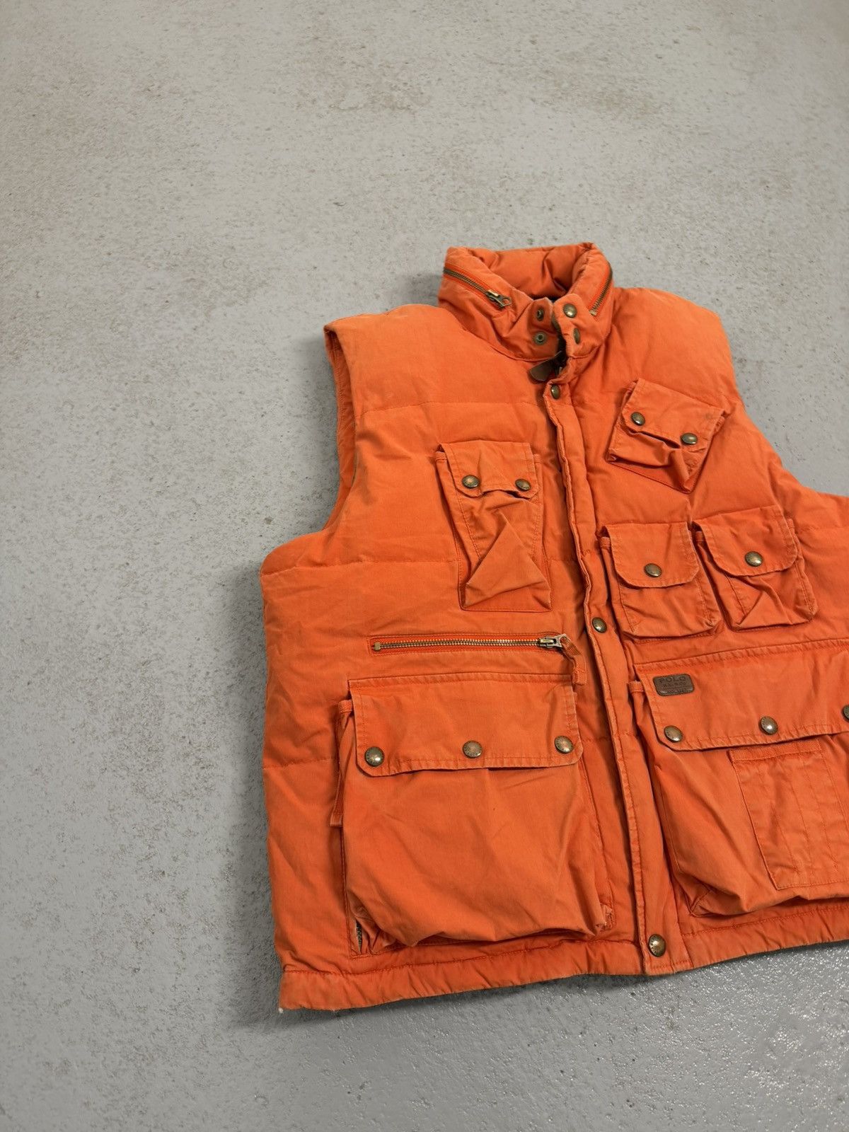 Polo Ralph Lauren 90s Polo Ralph Lauren Multi-pocket Fisherman Vest Size US M / EU 48-50 / 2 - 3 Thumbnail