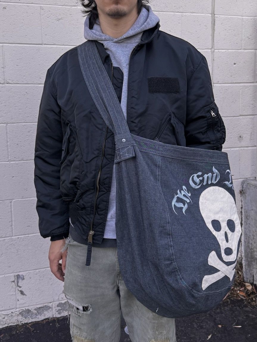 Other VTG Inspired Messenger Newspaper Boy Riveted Tote Bag Size ONE SIZE - 3 Thumbnail