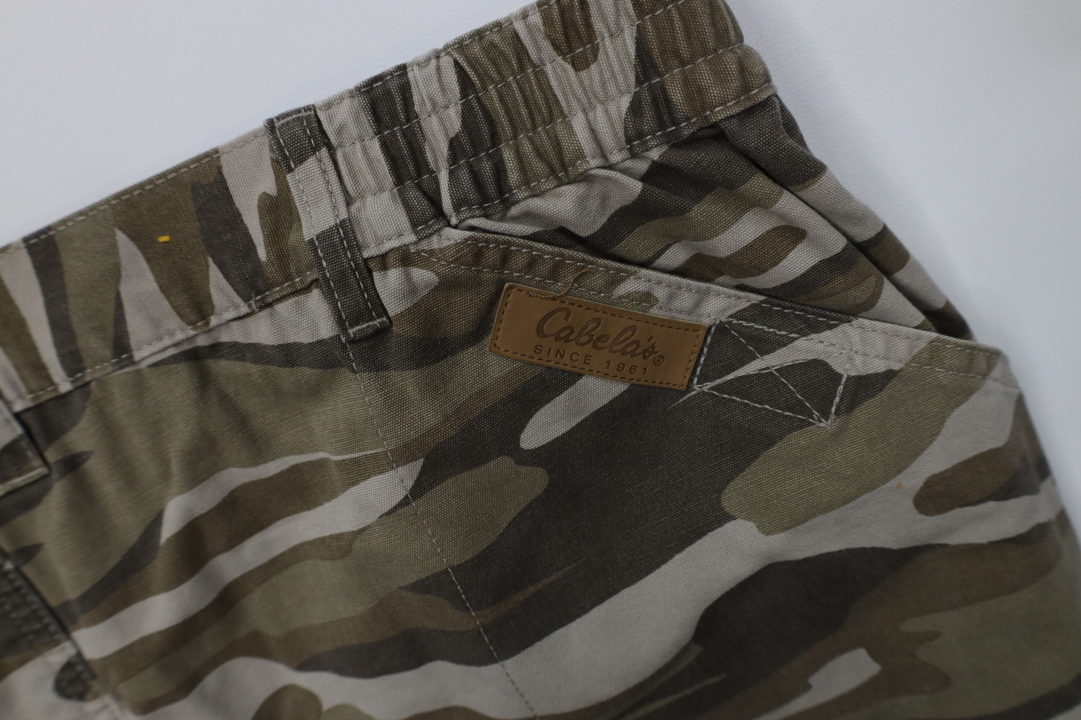 Cabelas Vintage Y2K Cabelas Canvas Camouflage Cargo Shorts Cotton Size US 38 / EU 54 - 11 Thumbnail