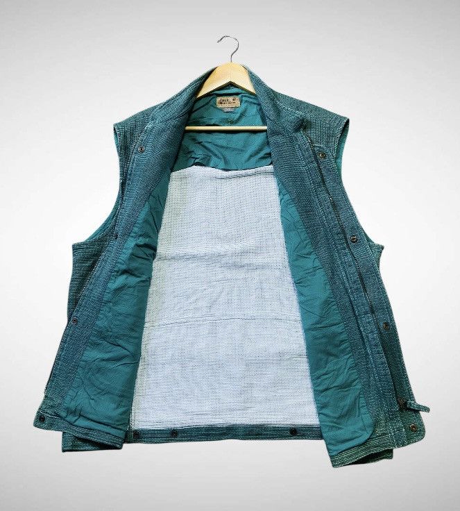 Jack Wolfskin Vintage Jack Wolfskin Boumwolle Cotton Waffle Vest Size US XL / EU 56 / 4 - 3 Thumbnail