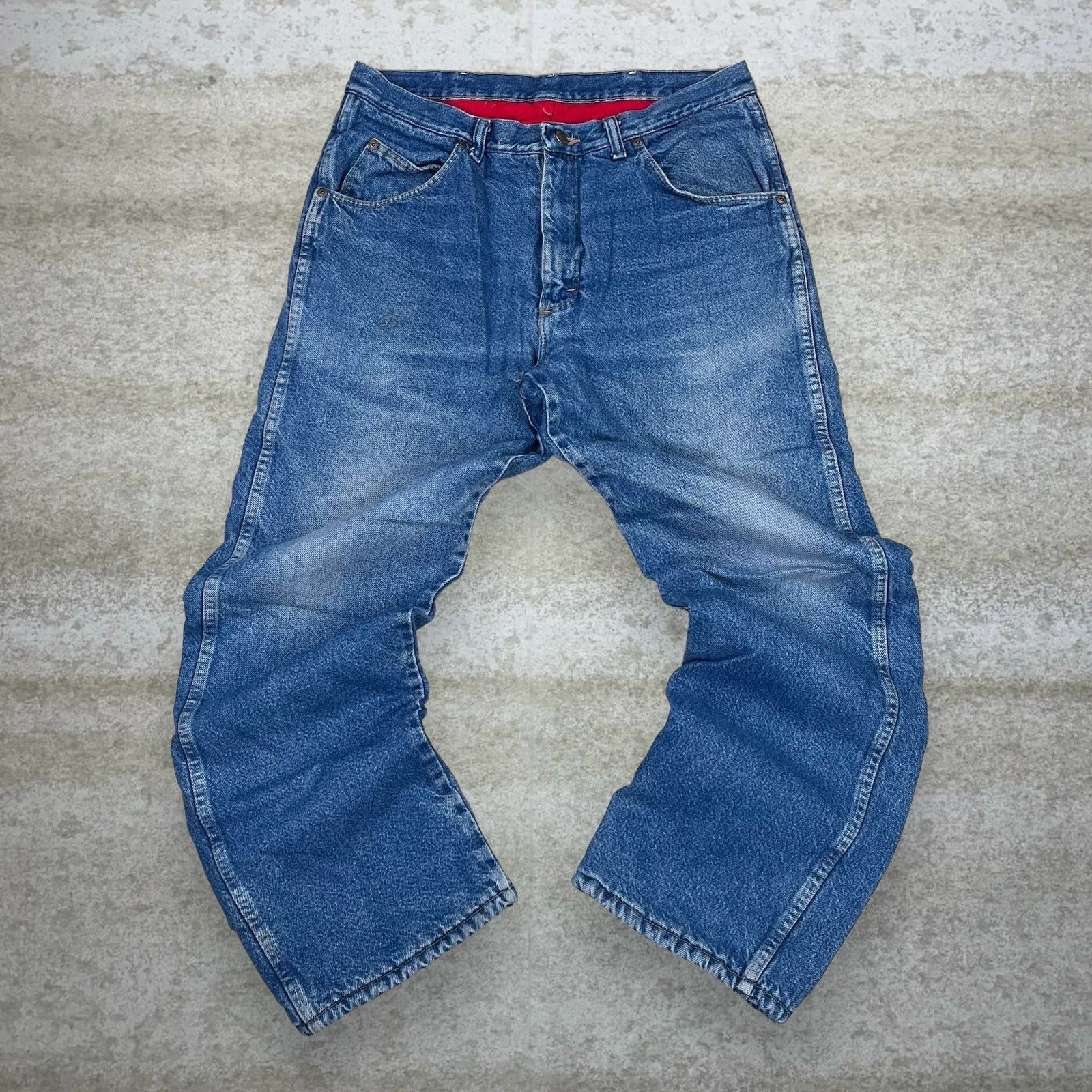 Wrangler Vintage Y2K Wrangler Jeans 34x30 Relaxed Fit Medium Wash Size US 34 / EU 50 - 2 Thumbnail