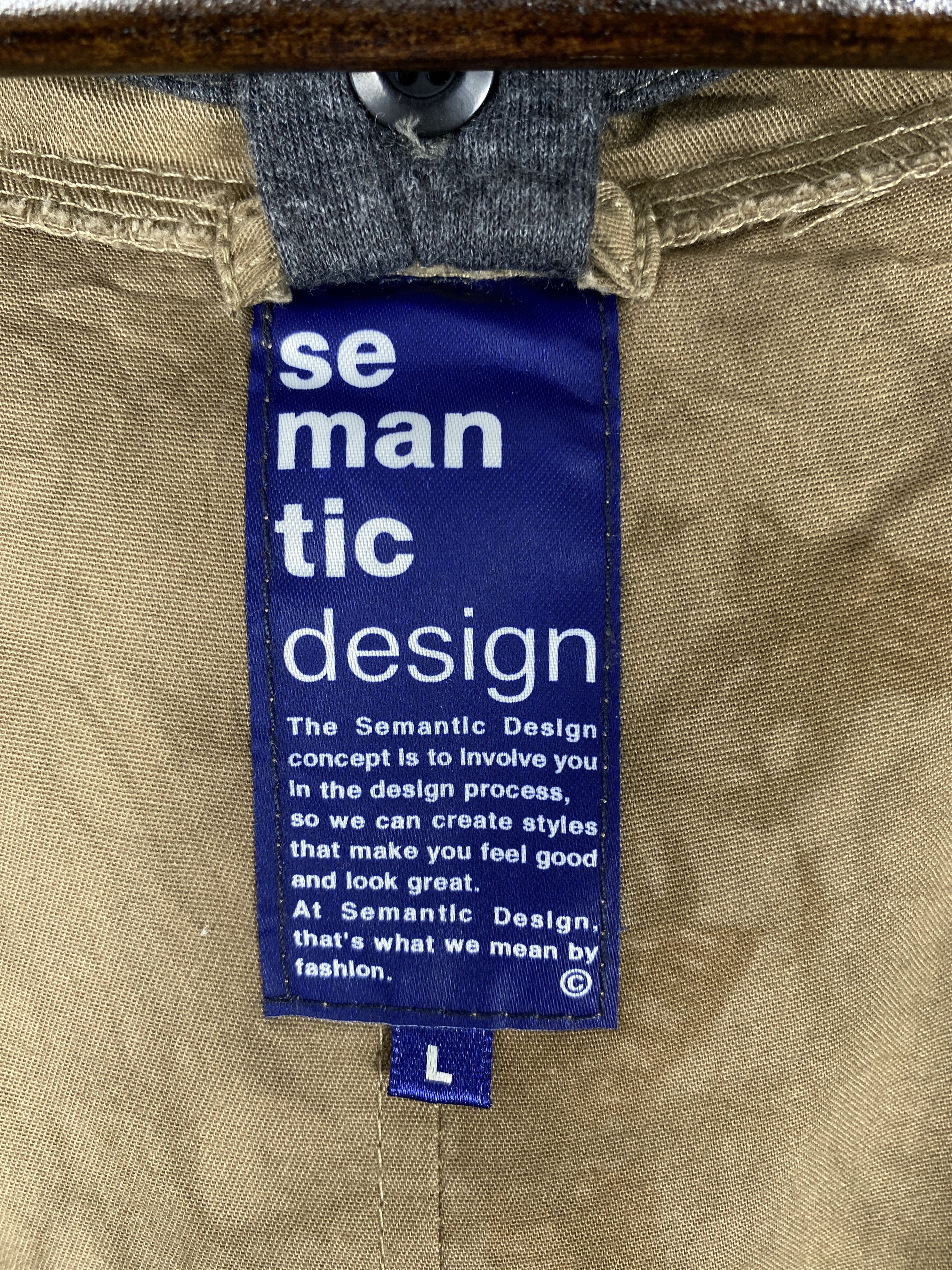 semanticdesign Vintage Semantic Design Hoodie Vest Size US S / EU 44-46 / 1 - 11 Thumbnail