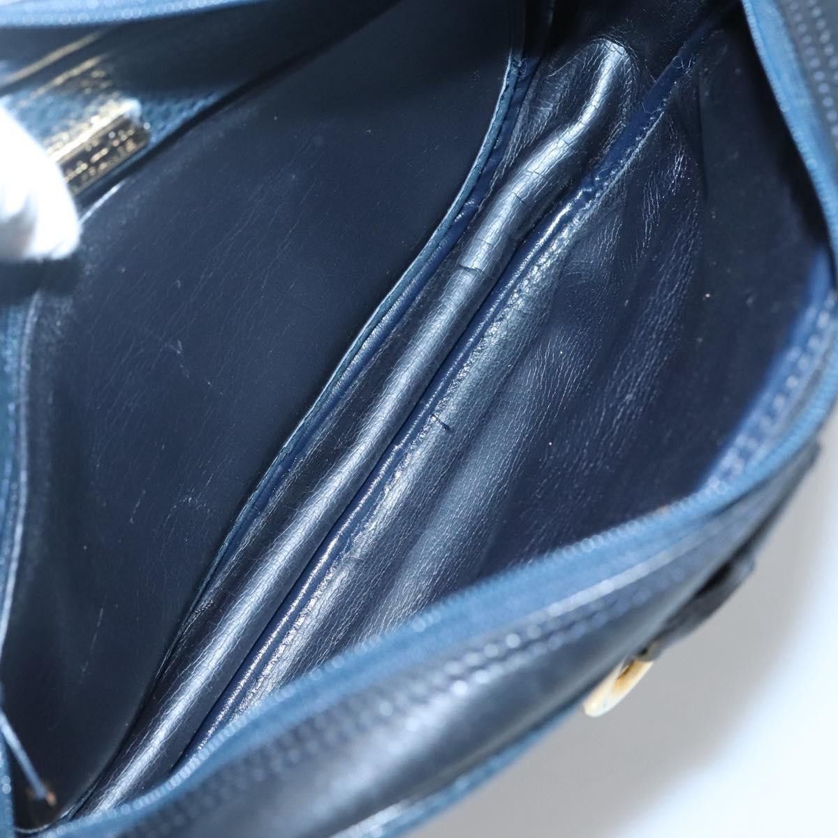 Dior DIOR Shoulder Bag Leather Navy Gold Size ONE SIZE - 11 Thumbnail