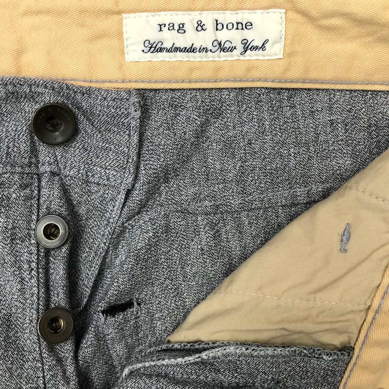 Rag & Bone P200 RAG & BONE USA HANDMADE SLIMFIT PANTS Size US 32 / EU 48 - 5 Thumbnail