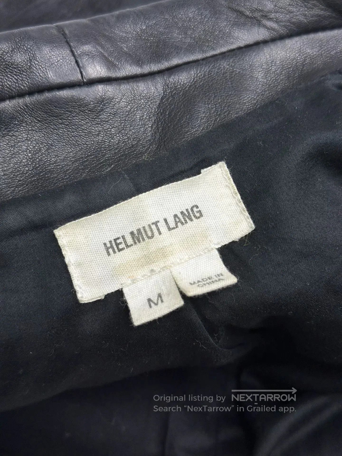 Helmut Lang Helmut Lang Black Fur Leather Coat. Size US M / EU 48-50 / 2 - 4 Thumbnail