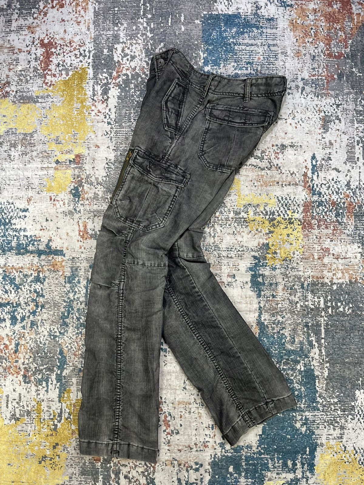 Japanese Brand Back Number Military Corduroy Cargo Tactical Bush Pants Size US 30 / EU 46 - 2 Thumbnail