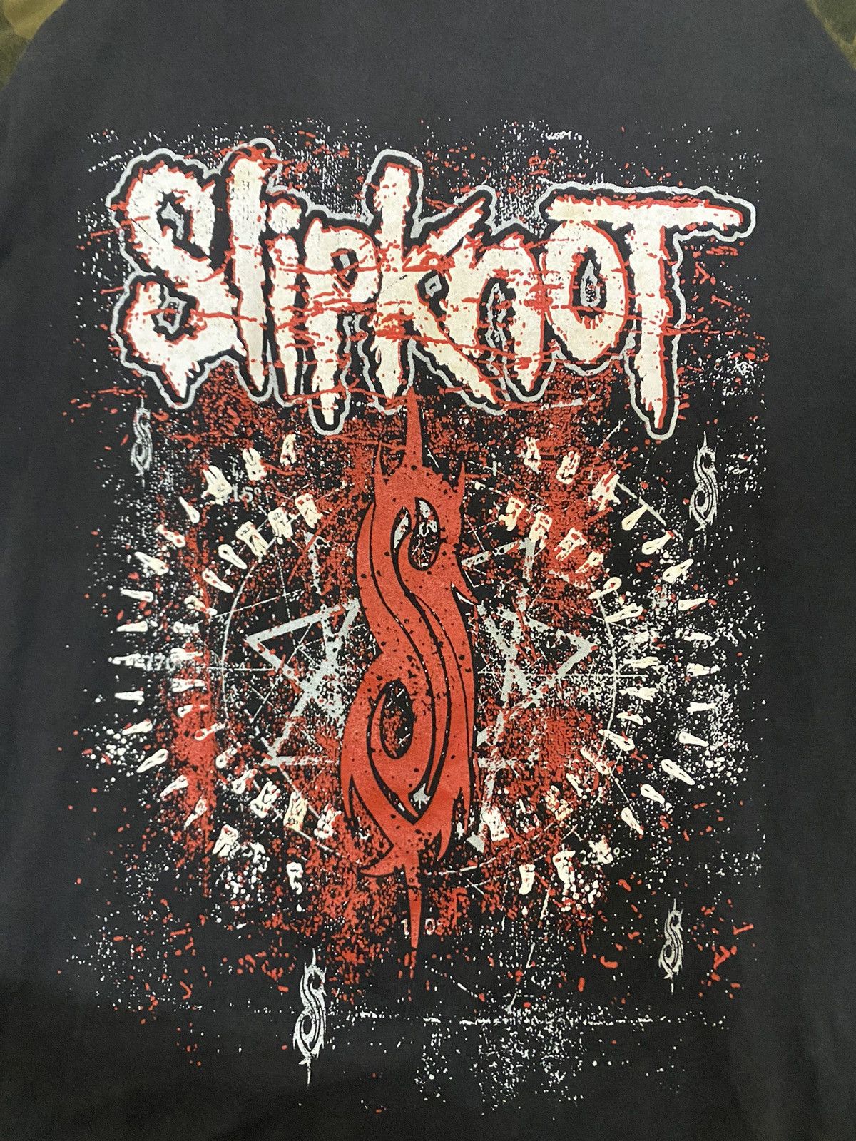 Slipknot Slipknot camo 3Quartes Tee Raglan Size US L / EU 52-54 / 3 - 3 Thumbnail