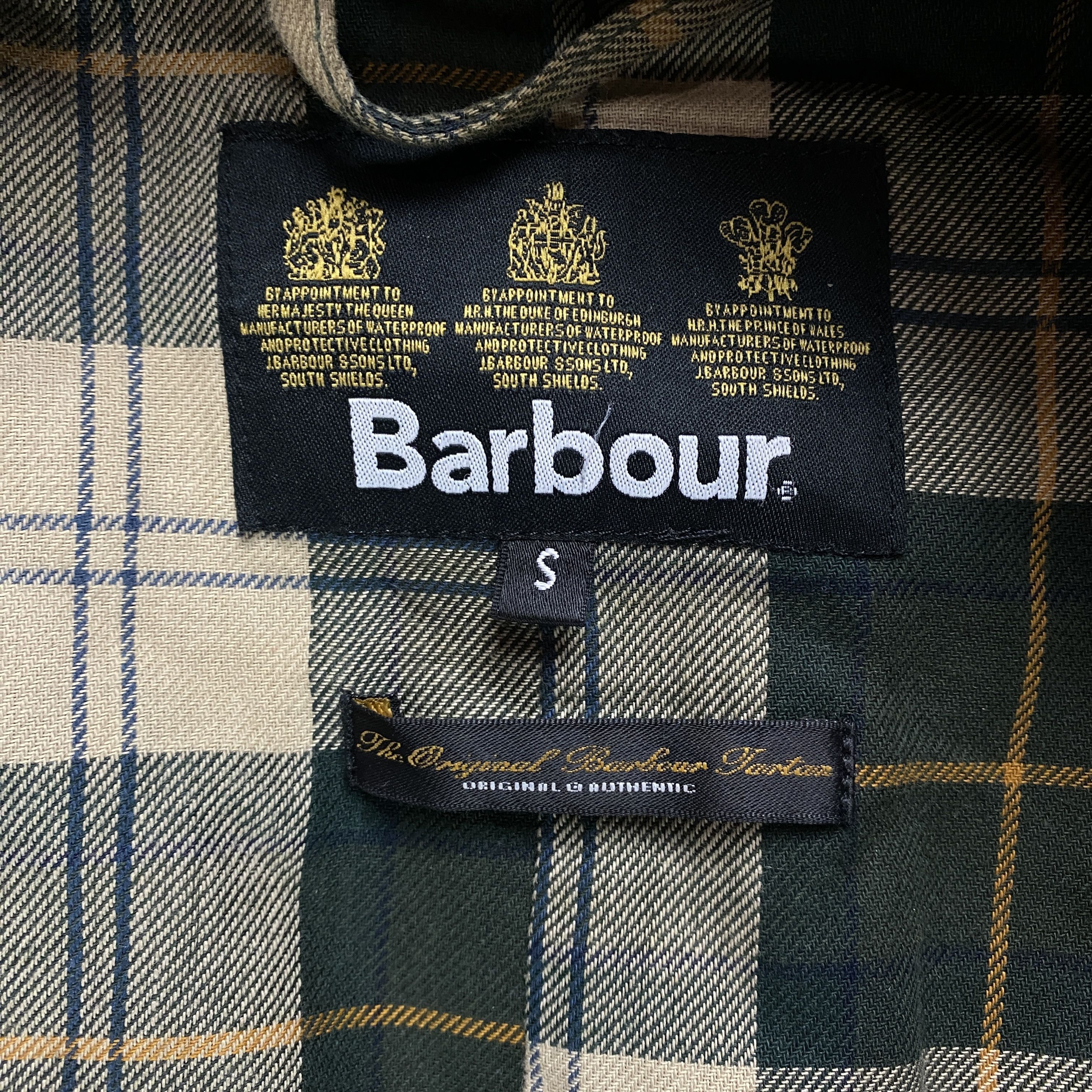 Barbour Mens Jacket Barbour Waxed Size S Cotton Size US S / EU 44-46 / 1 - 5 Thumbnail
