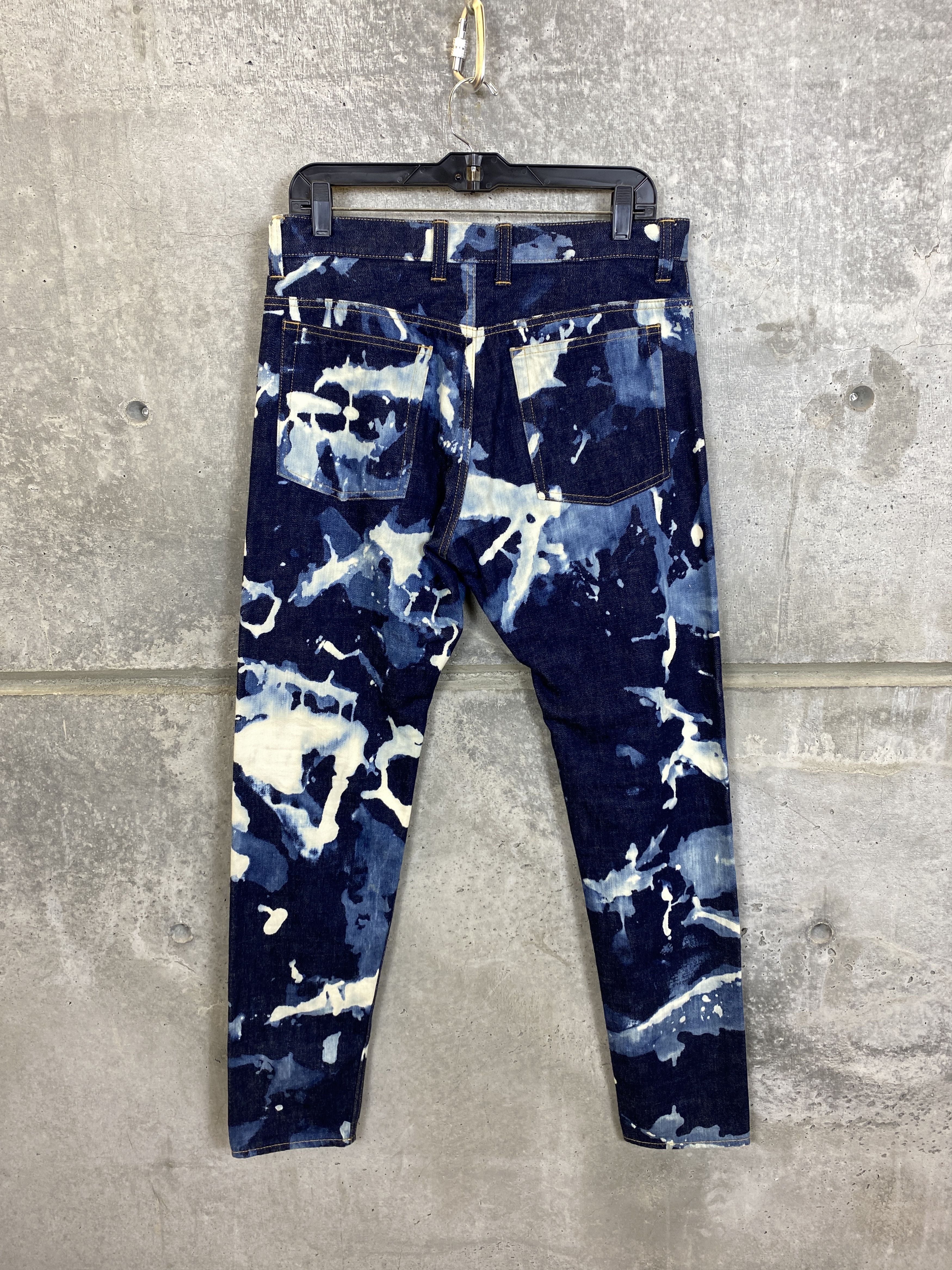 Blue Blue Japan BLUE BLUE JAPAN KAGO BASSEN INDIGO DYE JEANS Size US 32 / EU 48 - 2 Thumbnail