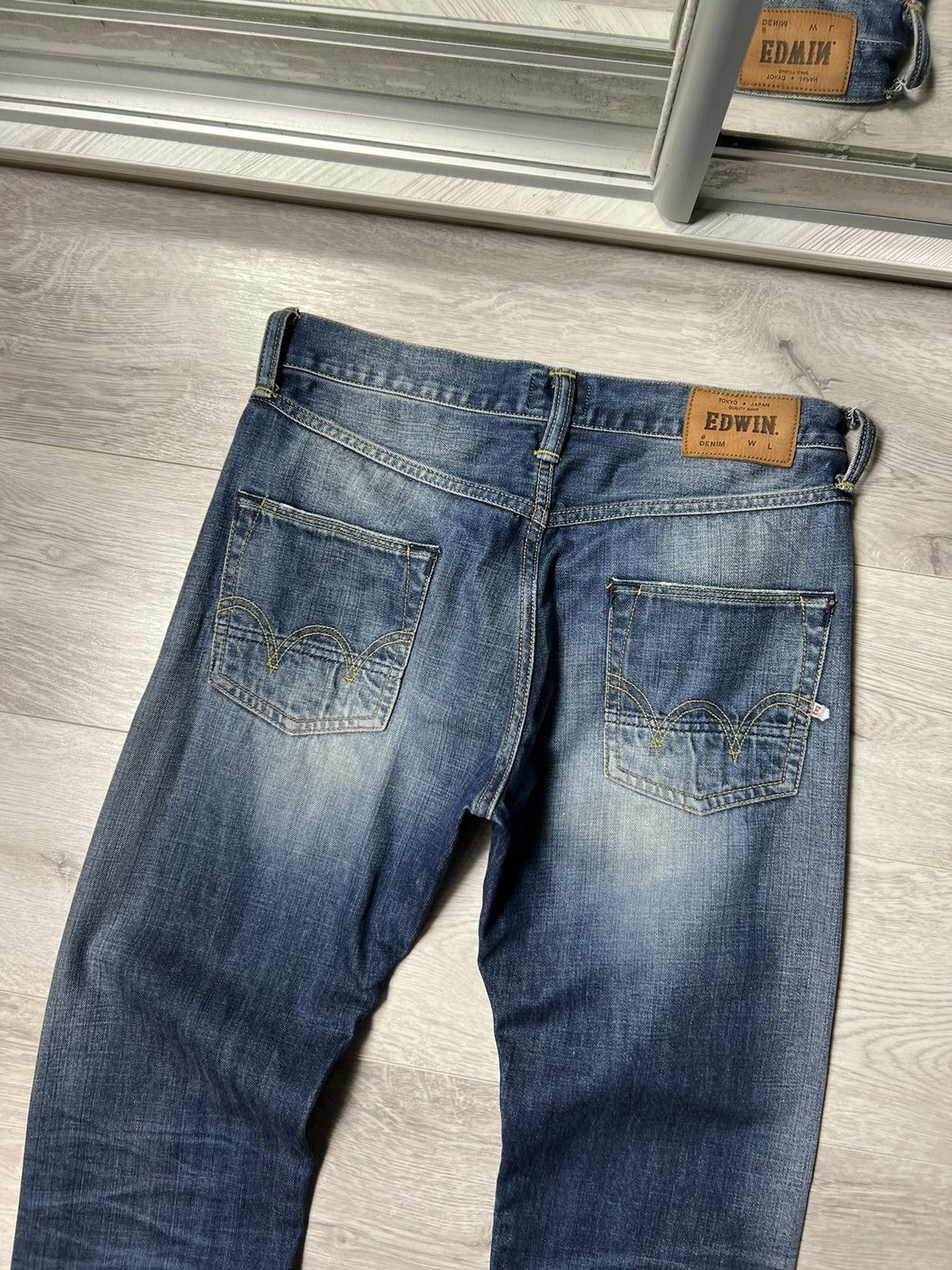Edwin Edwin ED-55 Relaxed Tokyo Japan Jeans Denim Pants Size US 30 / EU 46 - 3 Thumbnail