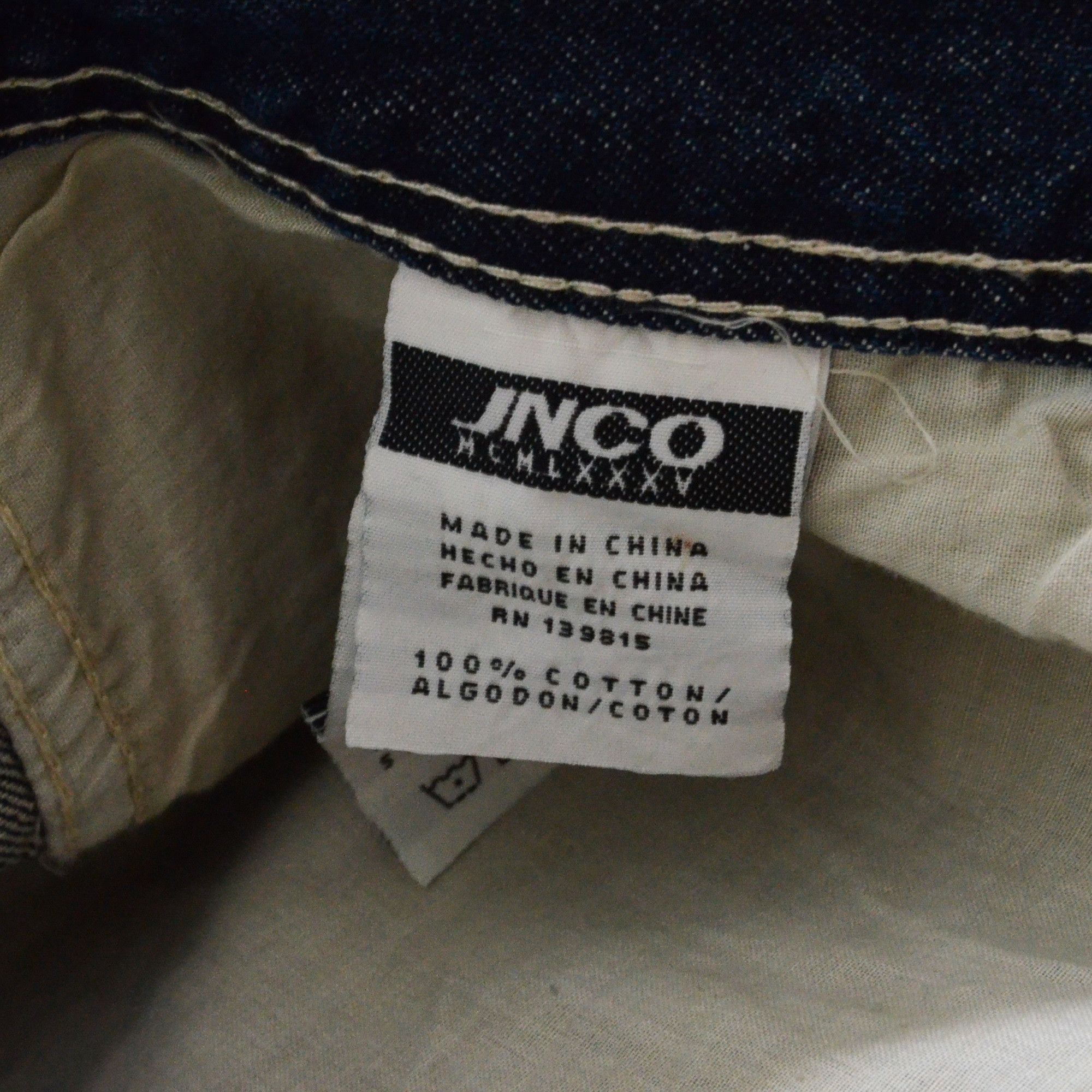 JNCO JNCO Jeans Baggy Streetwear 90s/Y2K Hip Hop Unused Vintage Size US 38 / EU 54 - 8 Thumbnail