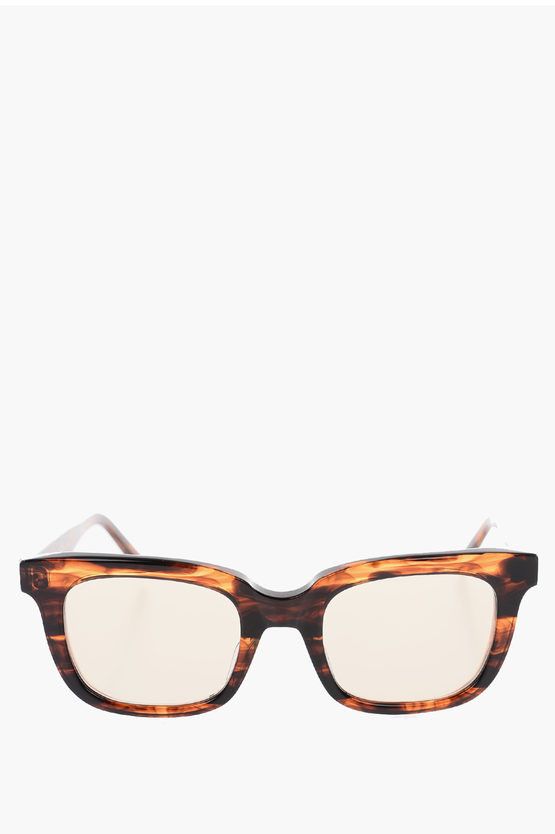og1mm0424 Size-OS Turtle Printed Wayfare Sunglasses in Brown