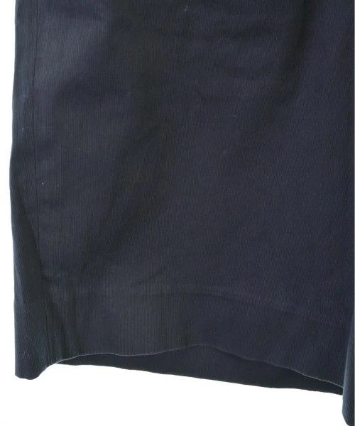 Comme des Garcons Homme Deux Shorts Cotton Plain Zip Fly Half Pants 2 Tuck Navy Blue Size US 33 - 5 Thumbnail