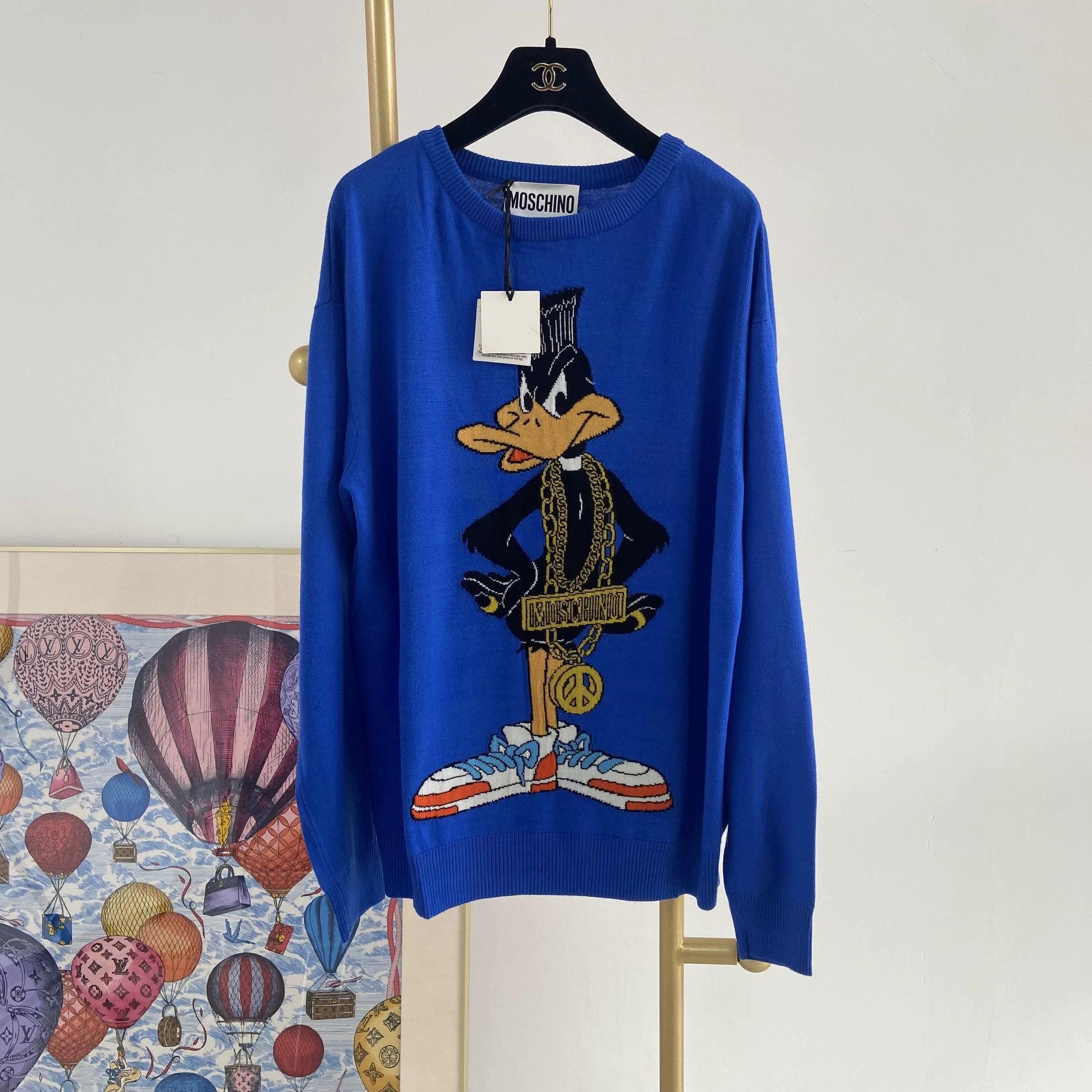 Moschino Moschino Donald Duck Knit Top S 3725 Size US S / EU 44-46 / 1 - 1 Thumbnail