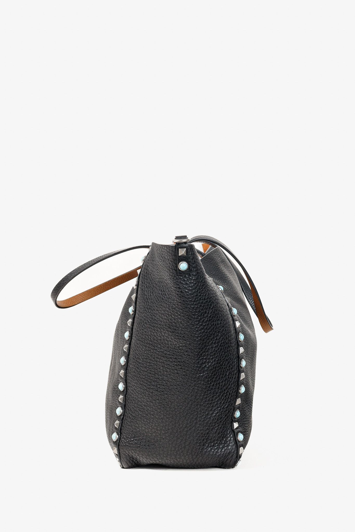 Valentino Valentino Garavani R/16 Reversible Studded Rockstud Tote Size ONE SIZE - 3 Thumbnail