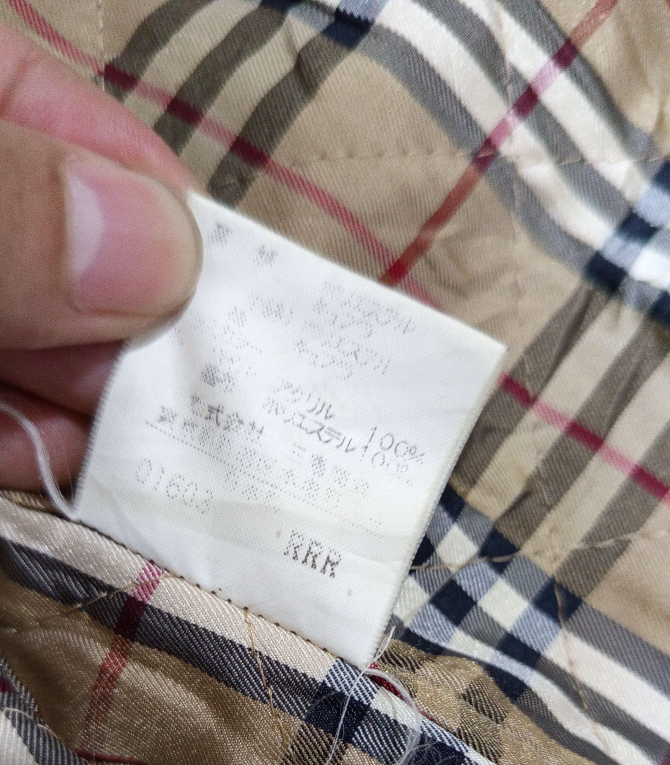 Burberry Vintage Burbberrys Classic Long Jacket Nova Check Size US L / EU 52-54 / 3 - 7 Thumbnail