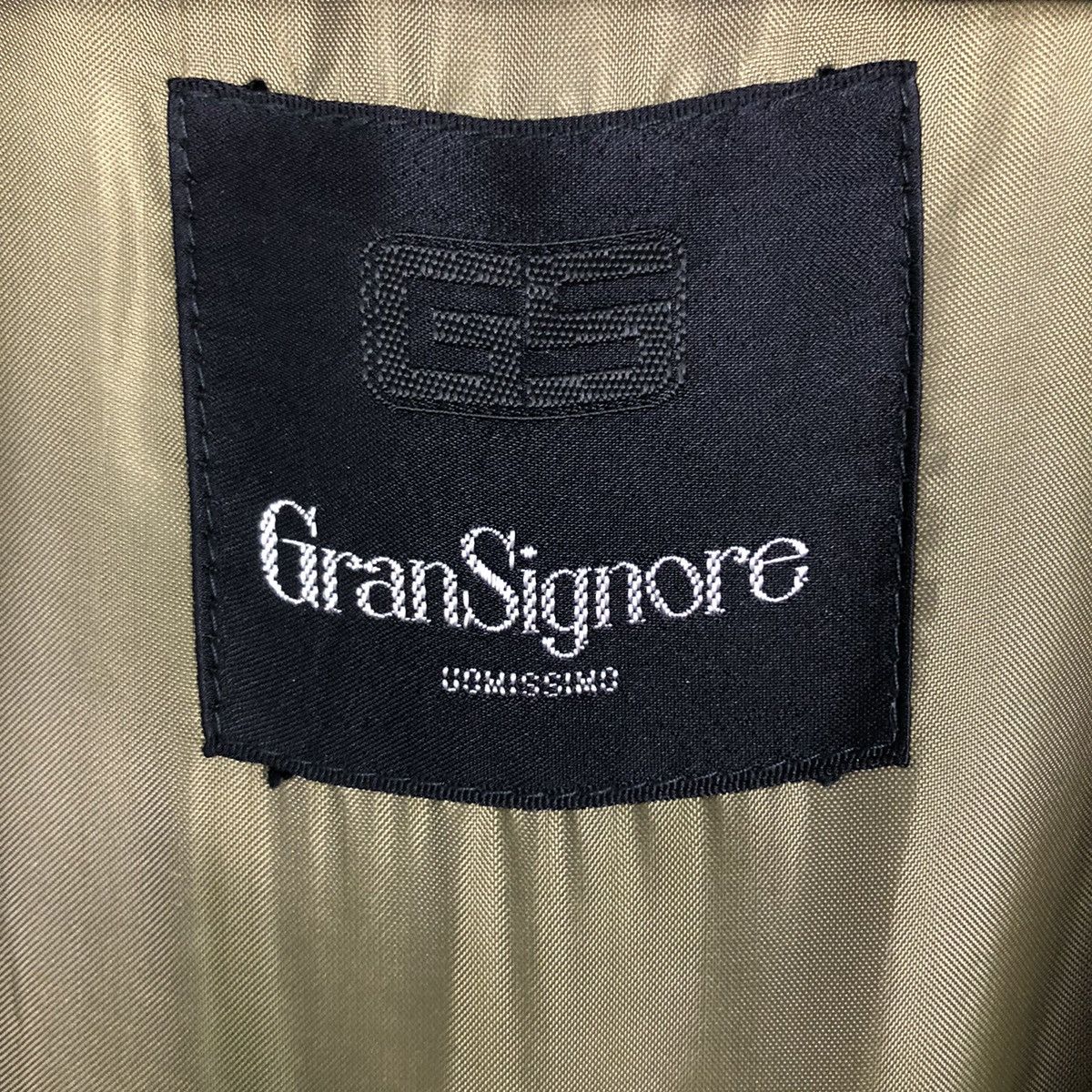 Japanese Brand Vintage GranSignore Double-Breasted Knit Bomber Jacket Size US M / EU 48-50 / 2 - 18 Thumbnail