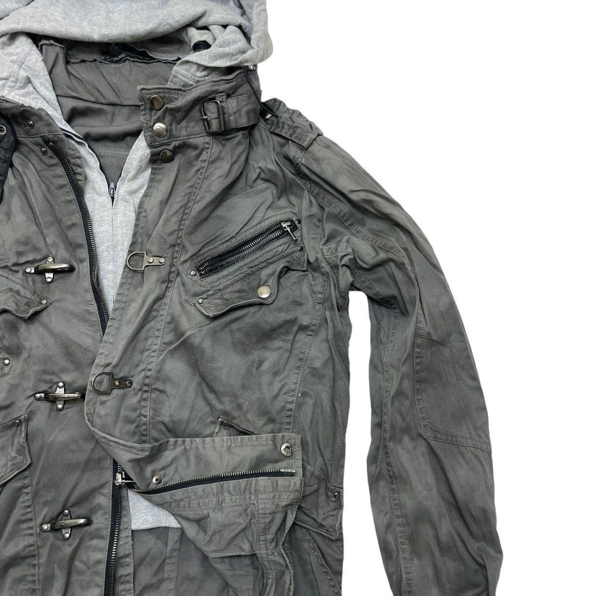 semanticdesign Japanese Brand Semantics Design Detachable Hoodie Size US M / EU 48-50 / 2 - 6 Thumbnail