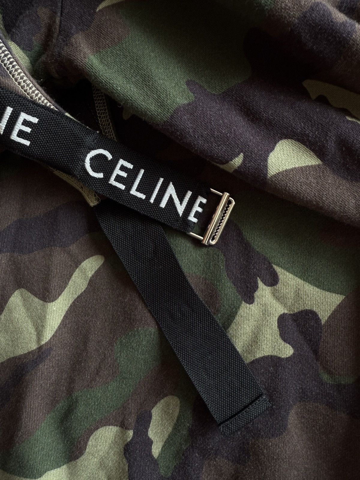Celine Celine SS23 camouflage Hoody Size US S / EU 44-46 / 1 - 8 Thumbnail