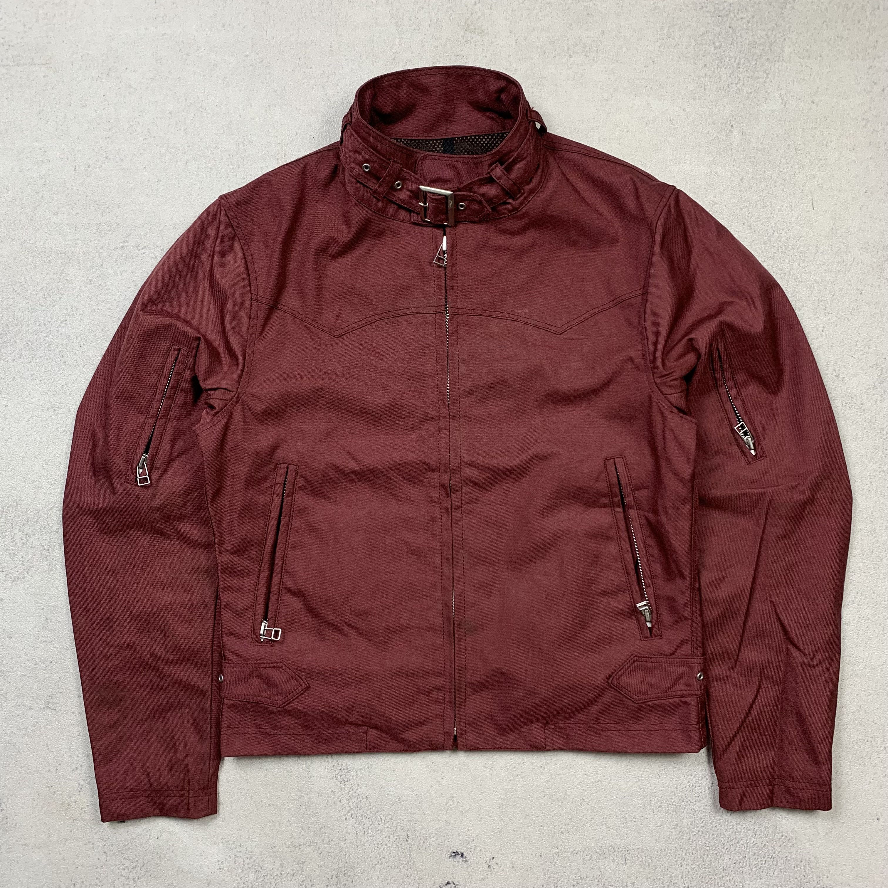 Japanese Brand Harold's Gear Biker Jacket Multi Pocket Waxed Size US S / EU 44-46 / 1 - 1 Thumbnail