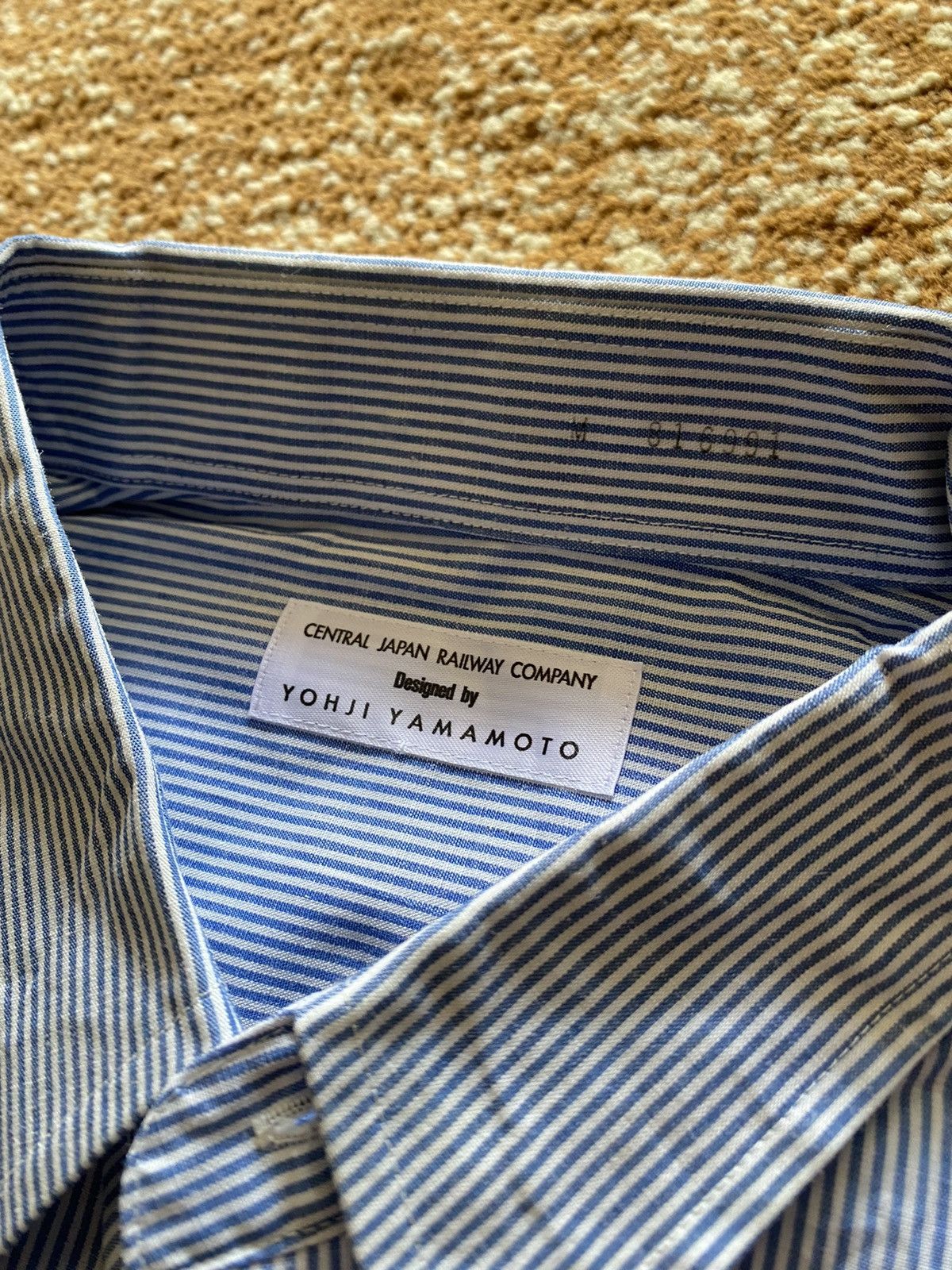 Yohji Yamamoto Vintage Yohji Yamamoto Plaid Striped Shirt Size US M / EU 48-50 / 2 - 3 Thumbnail