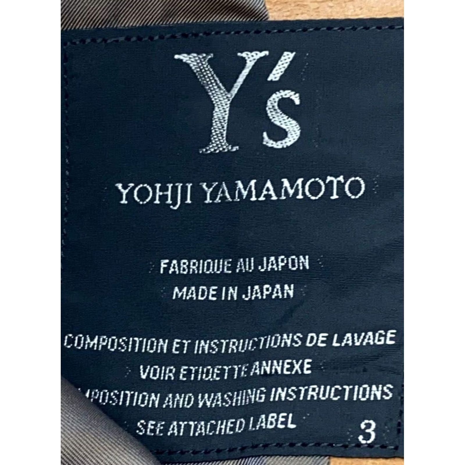 Yohji Yamamoto YOHJI YAMAMOTO Y'S LEATHER JACKET BLOUSON WOMEN CAMEL PIGSKIN SIZE L Size L / US 10 / IT 46 - 3 Thumbnail