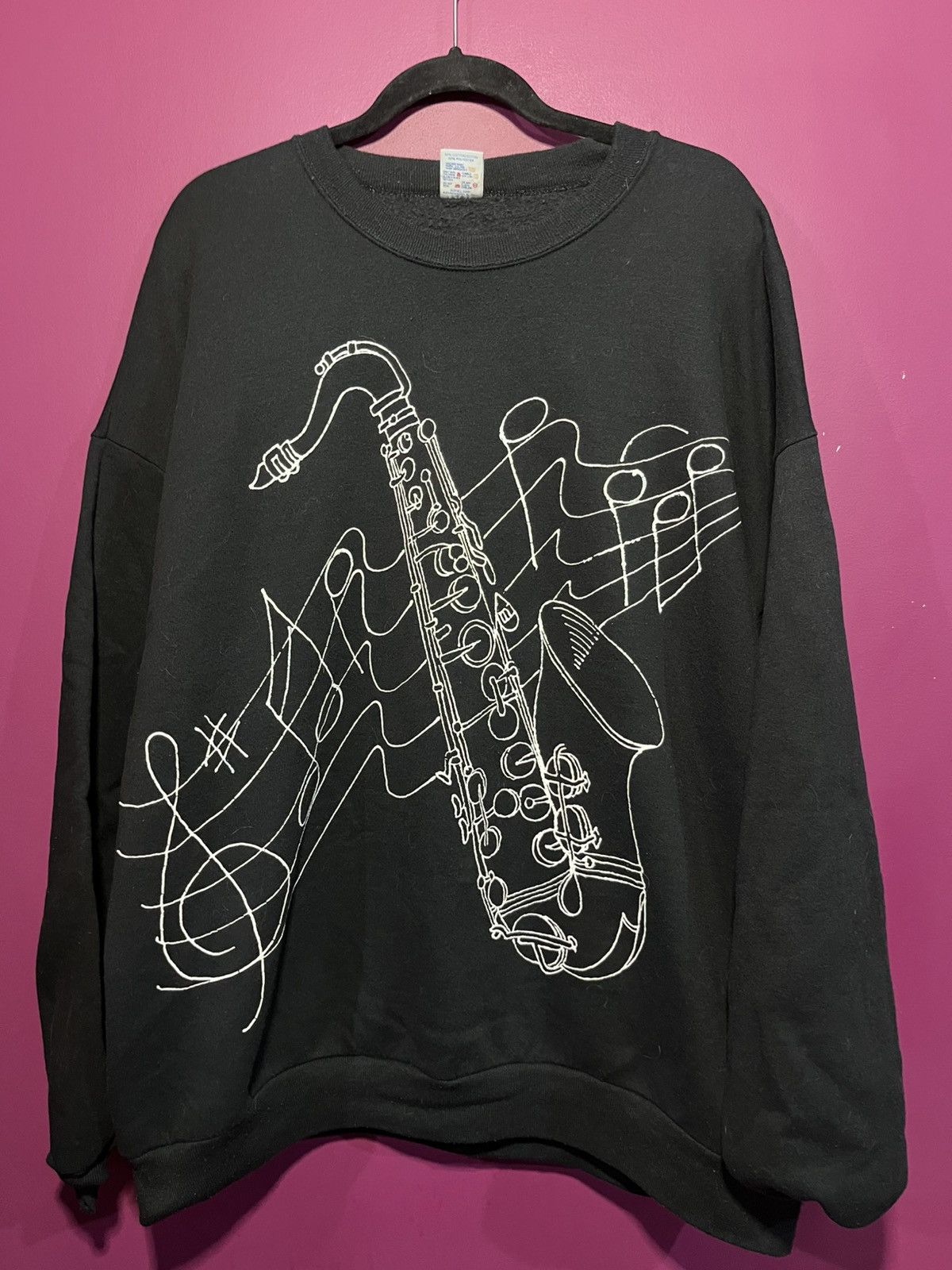 Jerzees × Other × Vintage Saxophone crewneck Size US XXL / EU 58 / 5 - 1 Thumbnail