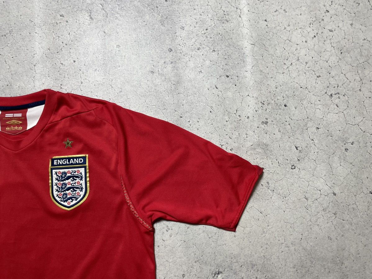 Umbro Steven Gerrard #4 England Soccer National Team Umbro Jersey Size US M / EU 48-50 / 2 - 3 Thumbnail