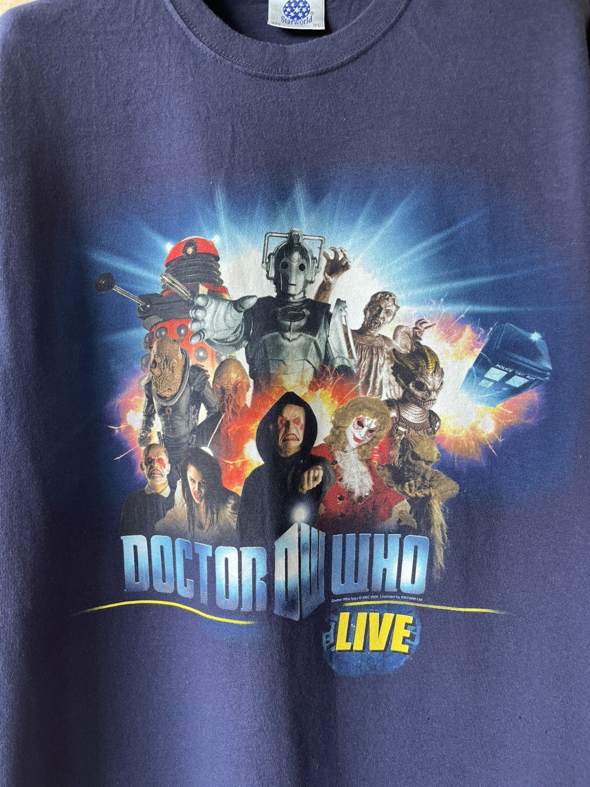 Other Vintage Doctor Who 2009 T shirt Size US XL / EU 56 / 4 - 2 Thumbnail