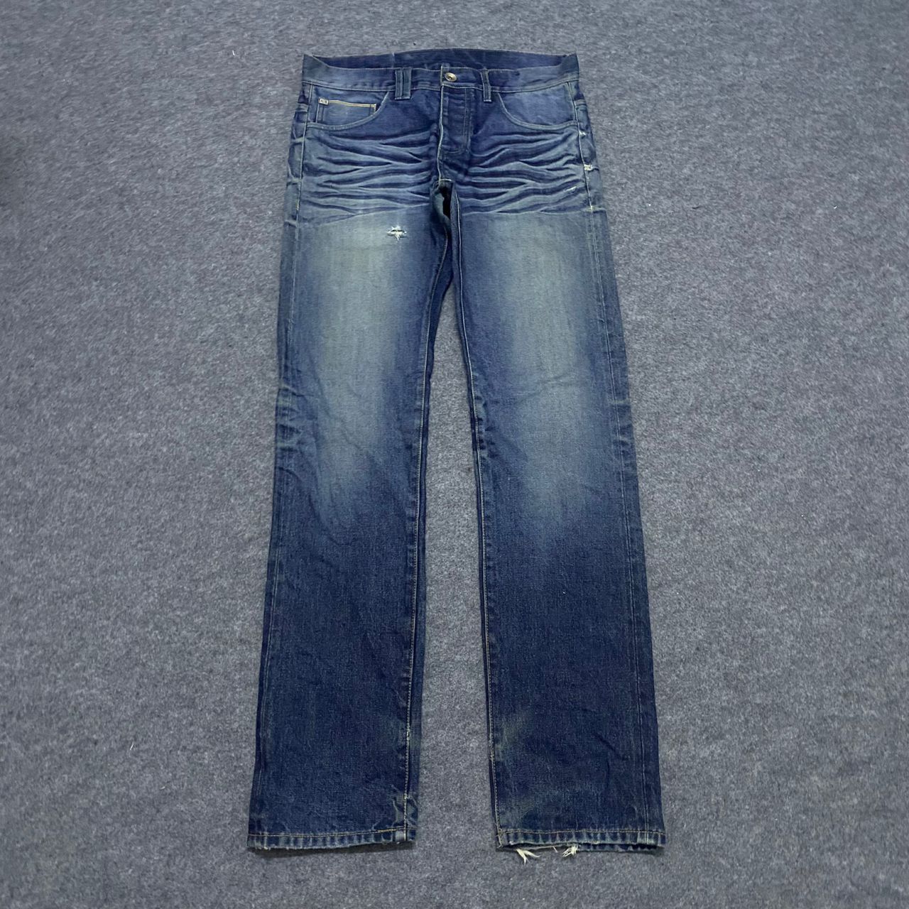 Armani Exchange 💥Best Offer💥Vintage Armani Exchange Selvegde Denim Size US 34 / EU 50 - 1 Thumbnail