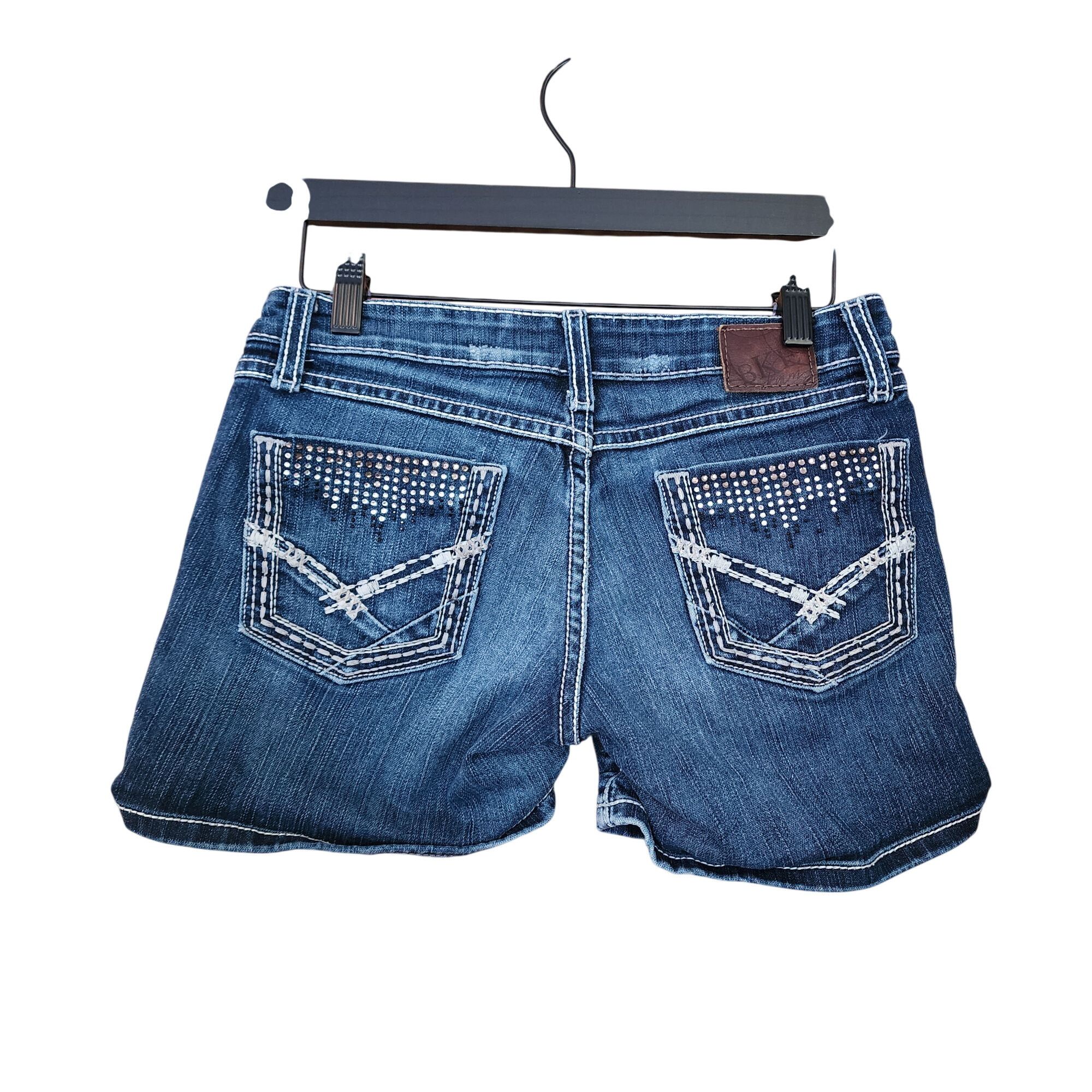 BKE BKE Denim Madison Womens Distressed Jean Shorts Size 25 Rhin Size 25" / US 0 / IT 36 - 2 Thumbnail