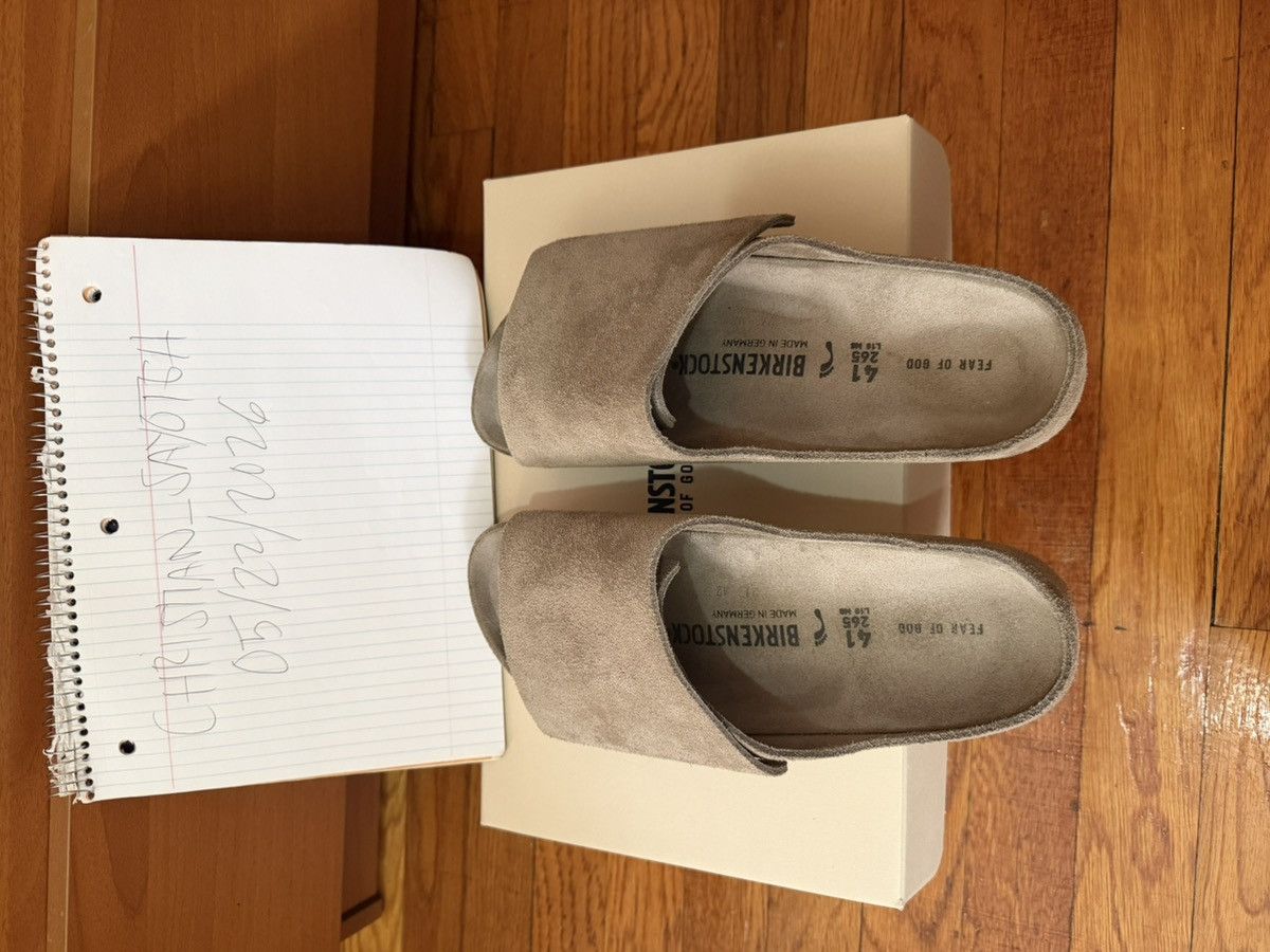 Birkenstock × Fear of God fear of god x birkenstock Los feliz taupe EU 41 men Size US 8 / EU 41 - 7 Thumbnail
