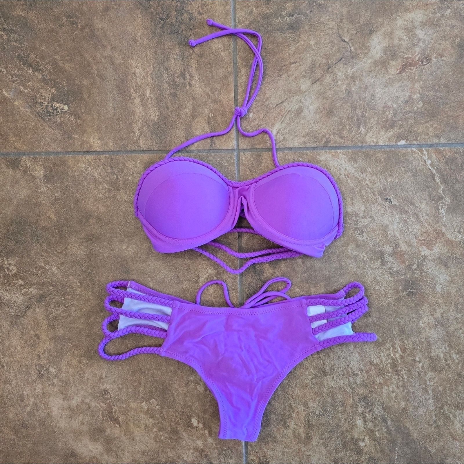 Other Purple Rain | FYS | Kingston Bikini Set Size ONE SIZE - 3 Thumbnail