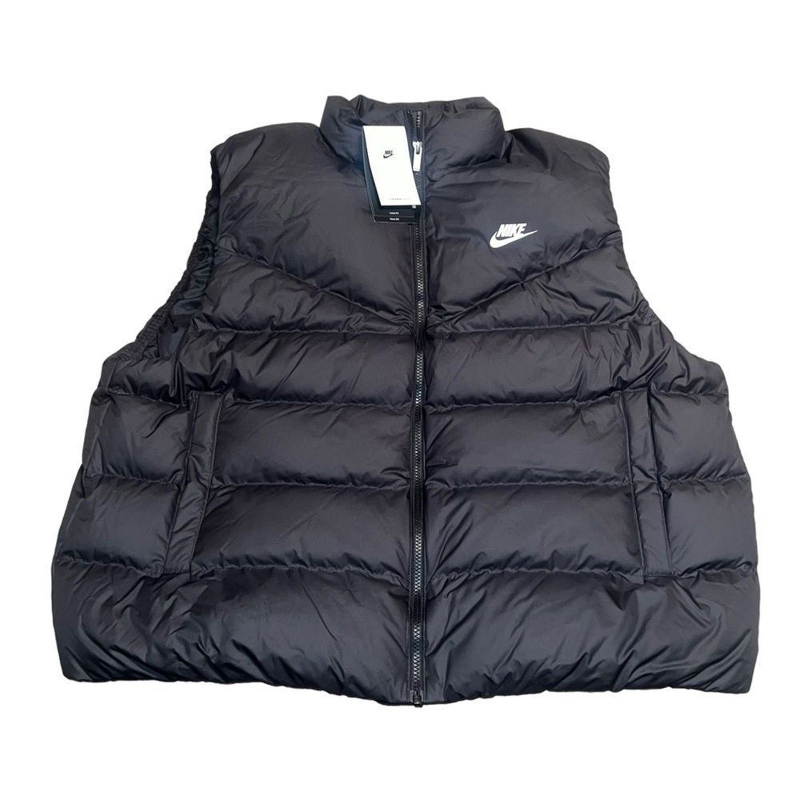 Nike NWT Nike Therma-FIT Windrunner Puffer Vest Womens 2XL Black Size XXL / US 16-18 / IT 52-54 - 3 Thumbnail