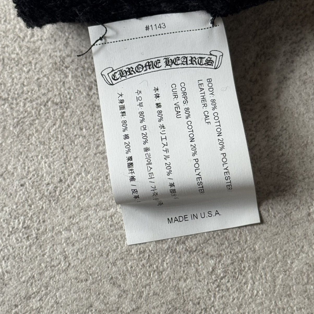 Chrome Hearts Chrome Hearts Galaxy patent leather Cross patch wristband Size ONE SIZE - 4 Thumbnail