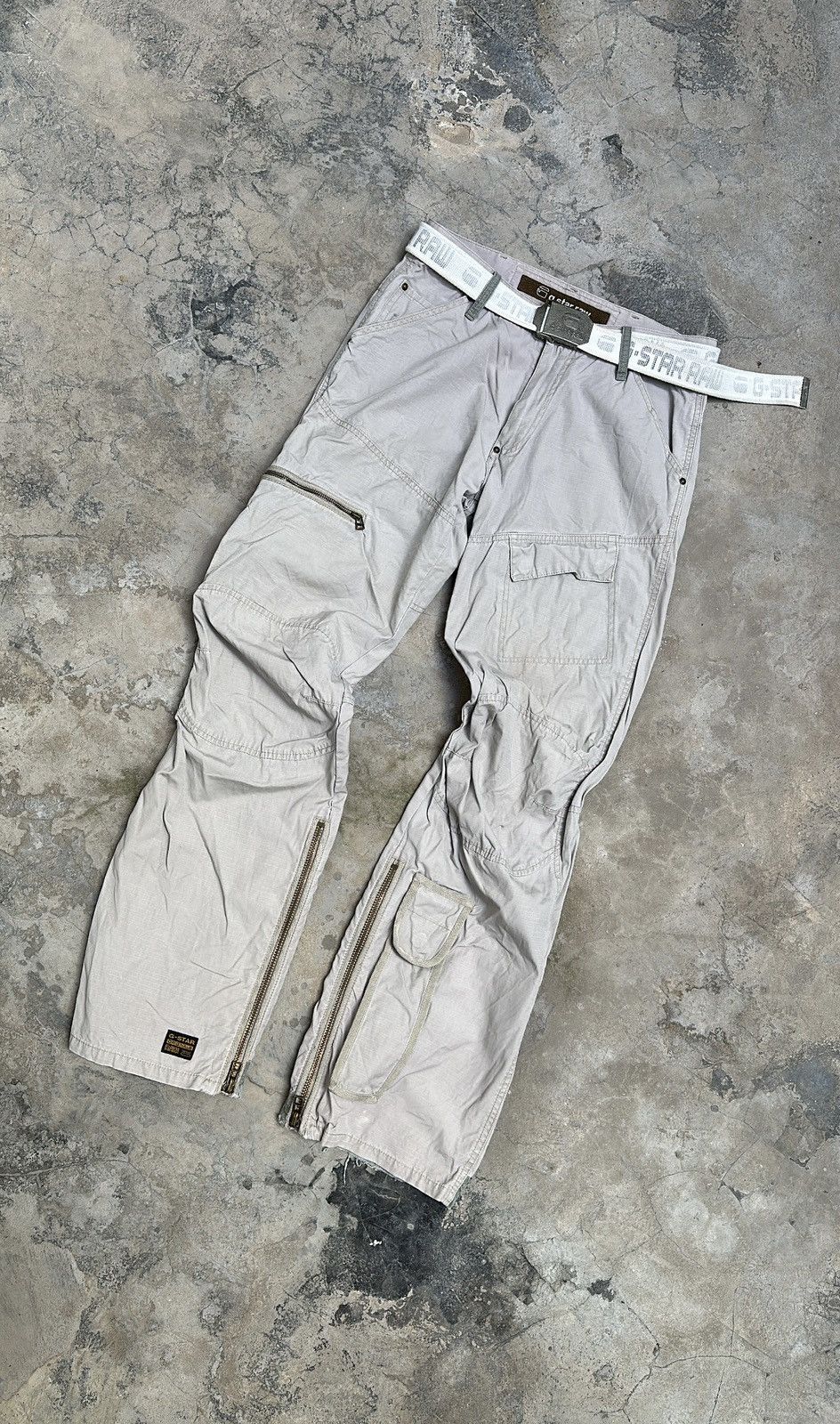 Vintage Junya Watanabe Style G-Star Bondage Cargo Pants