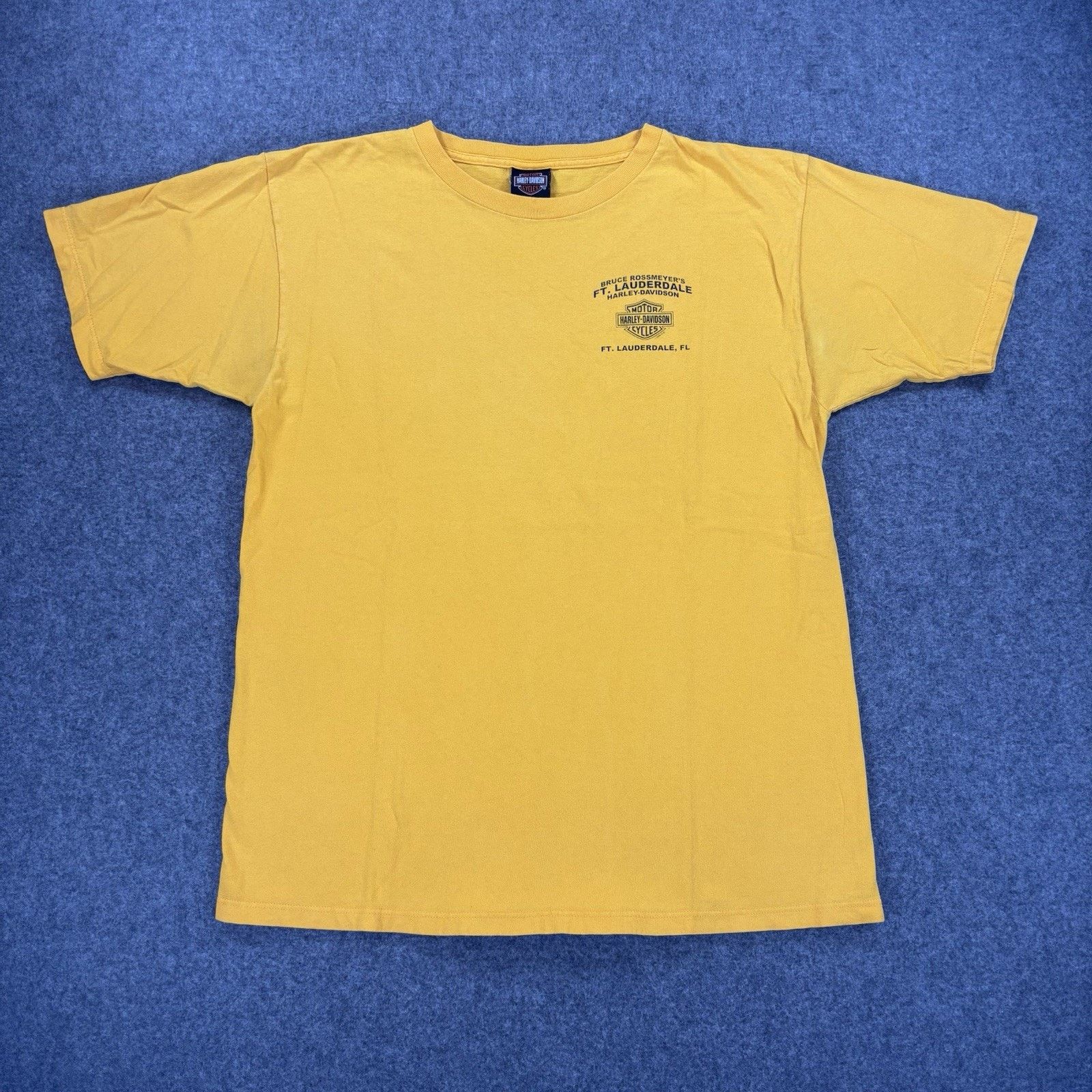 Harley Davidson Harley-Davidson Bruce Rossmeyer Ft. Lauderdale Shirt Mens XL Size US XL / EU 56 / 4 - 4 Thumbnail