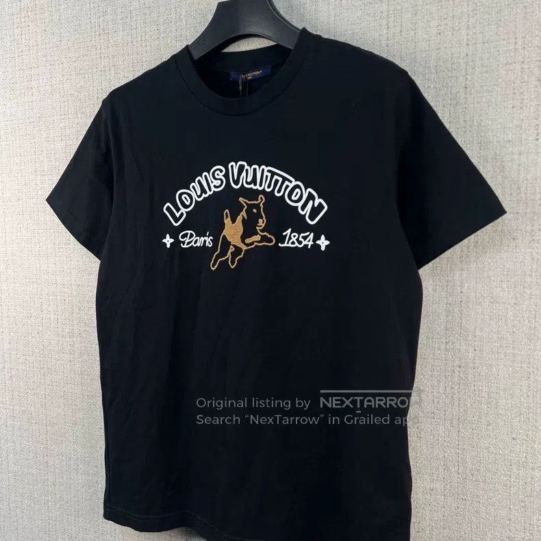 Louis Vuitton Louis Vuitton SS24 Lettered Logo Embroidered Pullover Shor Size US M / EU 48-50 / 2 - 3 Thumbnail
