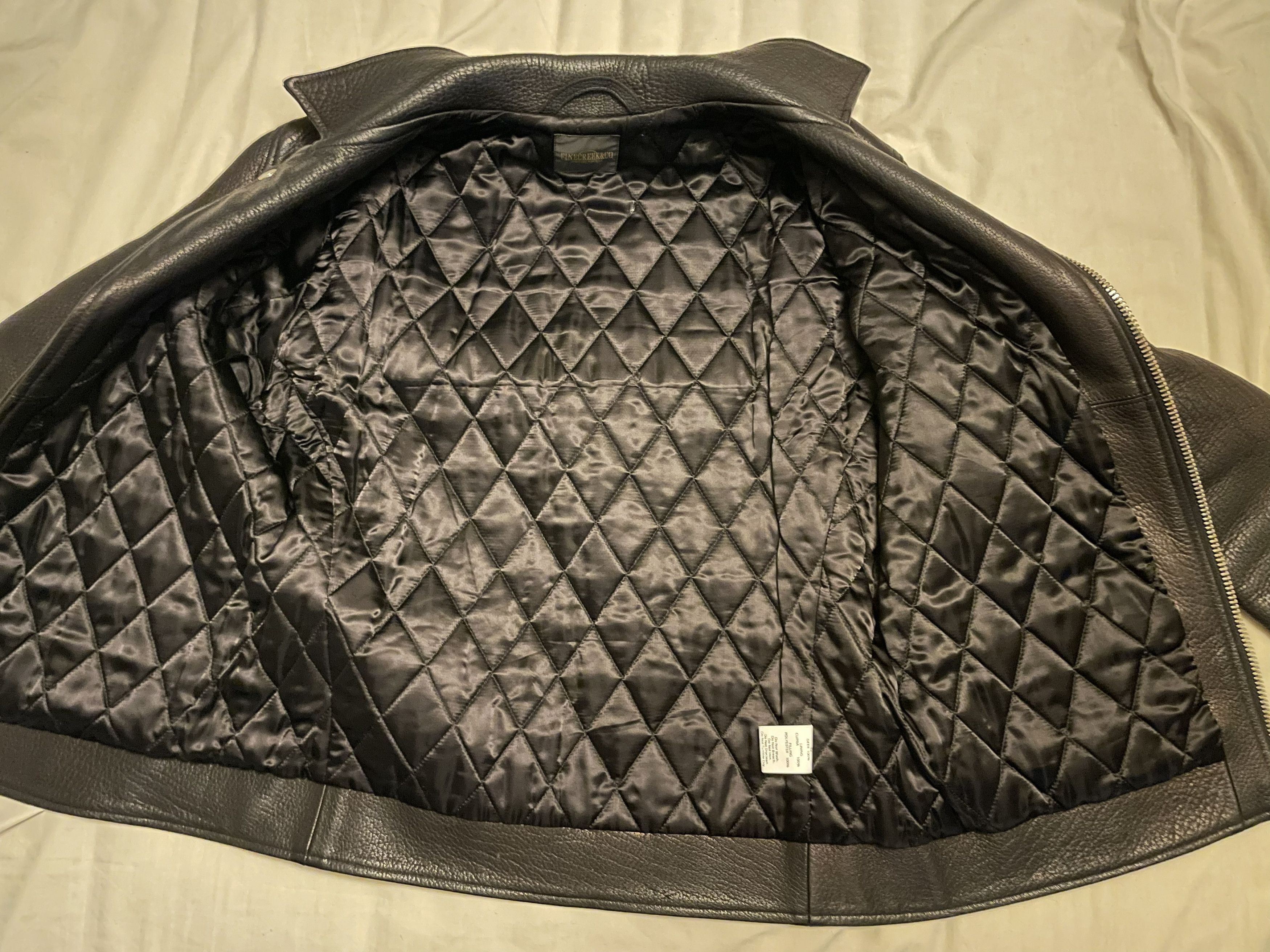 Fine Creek Fine Creek Leon Deer Leather Motorcycle Jacket - 42 Size US L / EU 52-54 / 3 - 8 Thumbnail
