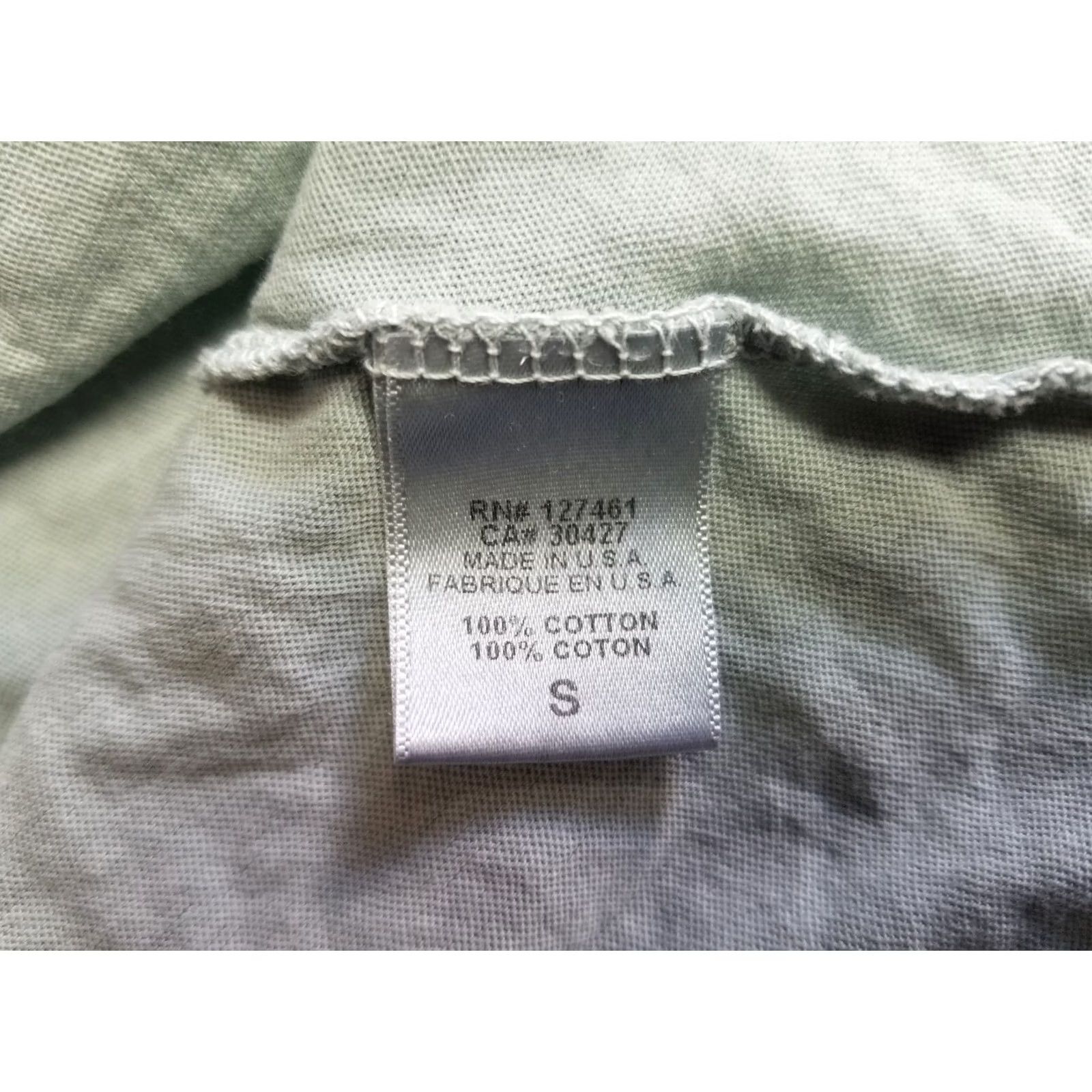 Wildfox WILDFOX Women Pigment Cadet Blue Small T-Shirt Working Hard at Hardly Working Distressed Tee Size S / US 4 / IT 40 - 6 Thumbnail