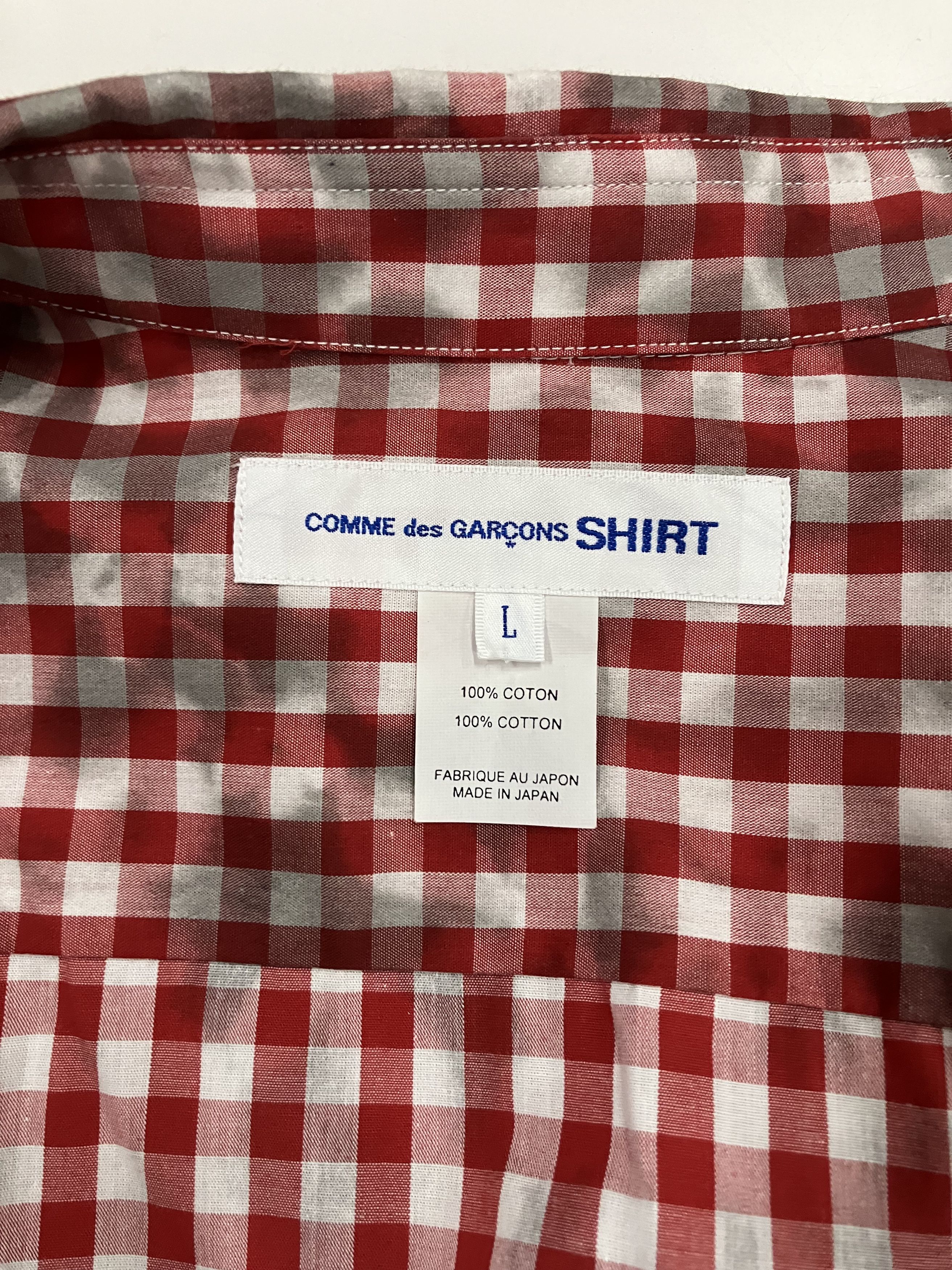 Comme des Garcons SHIRT S28071 COMME des GARCONS SHIRT - Shirt Size US L / EU 52-54 / 3 - 3 Thumbnail