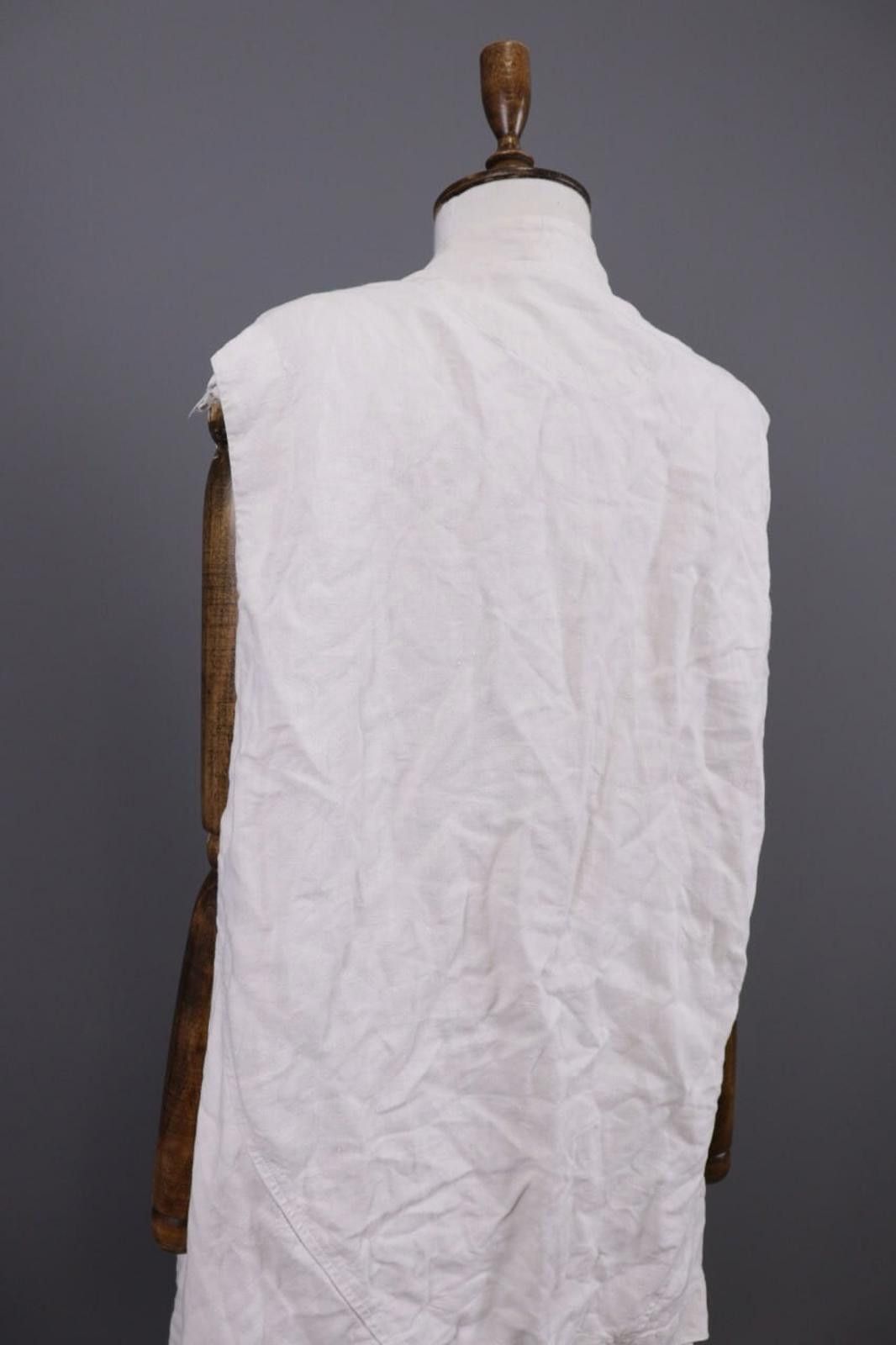 Oscar De La Renta Oska Regular Beige Open Front Linen Cardigan Sweater Size 3 Size M / US 6-8 / IT 42-44 - 12 Thumbnail