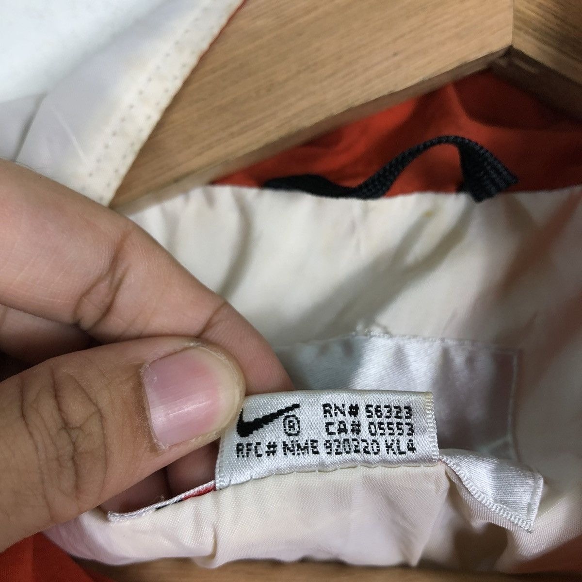 Nike 🔥90’s Vintage Bomber Jacket Nike Big Swoosh Logo Size US XL / EU 56 / 4 - 12 Thumbnail