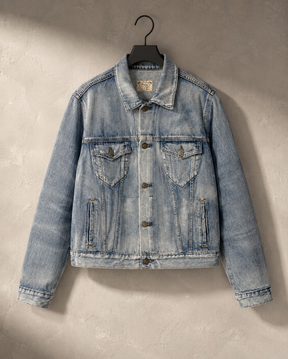 Polo Ralph Lauren Polo Ralph Lauren Denim Jacket Size L Size L / US 10 / IT 46 - 1 Thumbnail