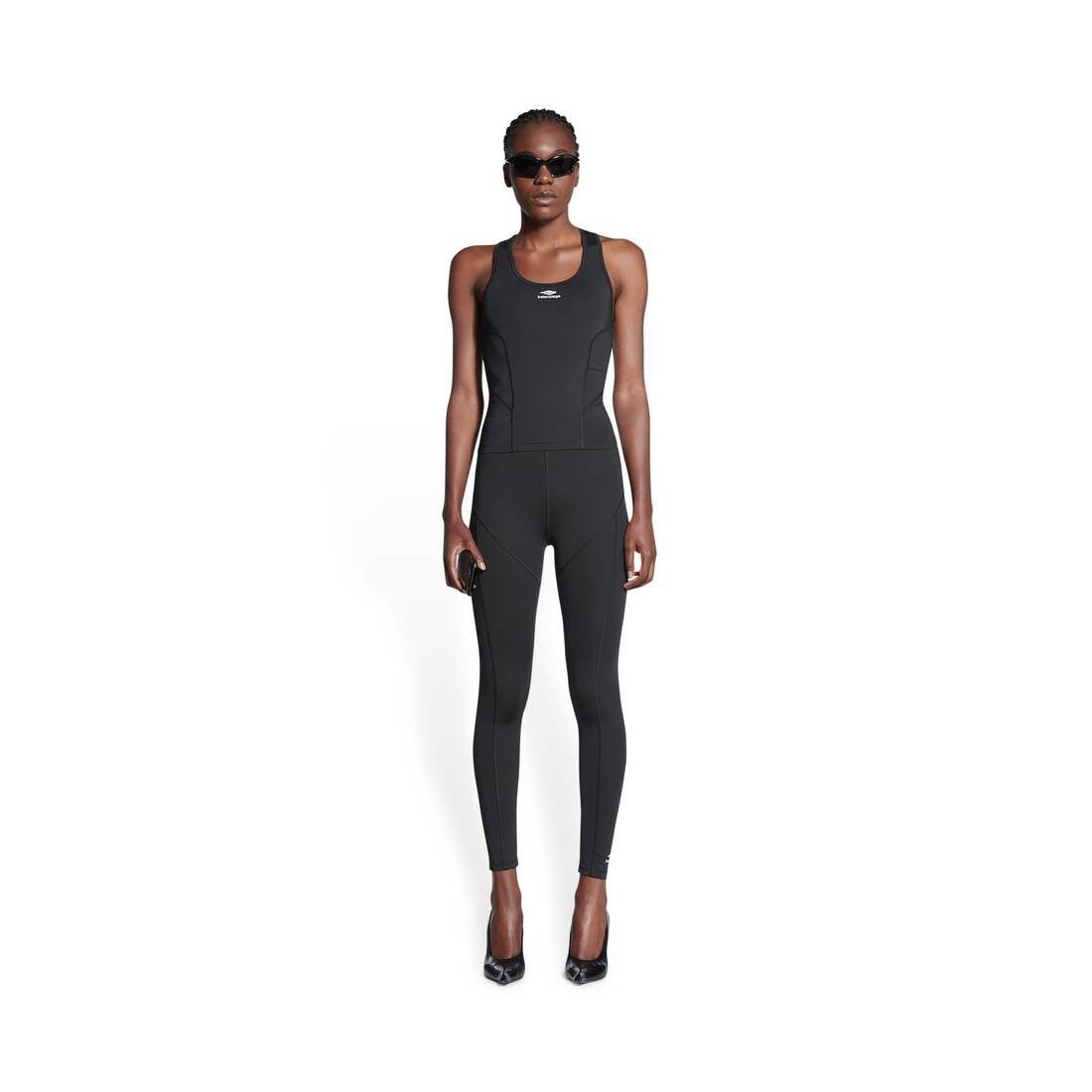 Balenciaga o1bcso1str0425 3B Sports Icon Athletic Tank Top in Black Size XL / US 12-14 / IT 48-50 - 2 Thumbnail