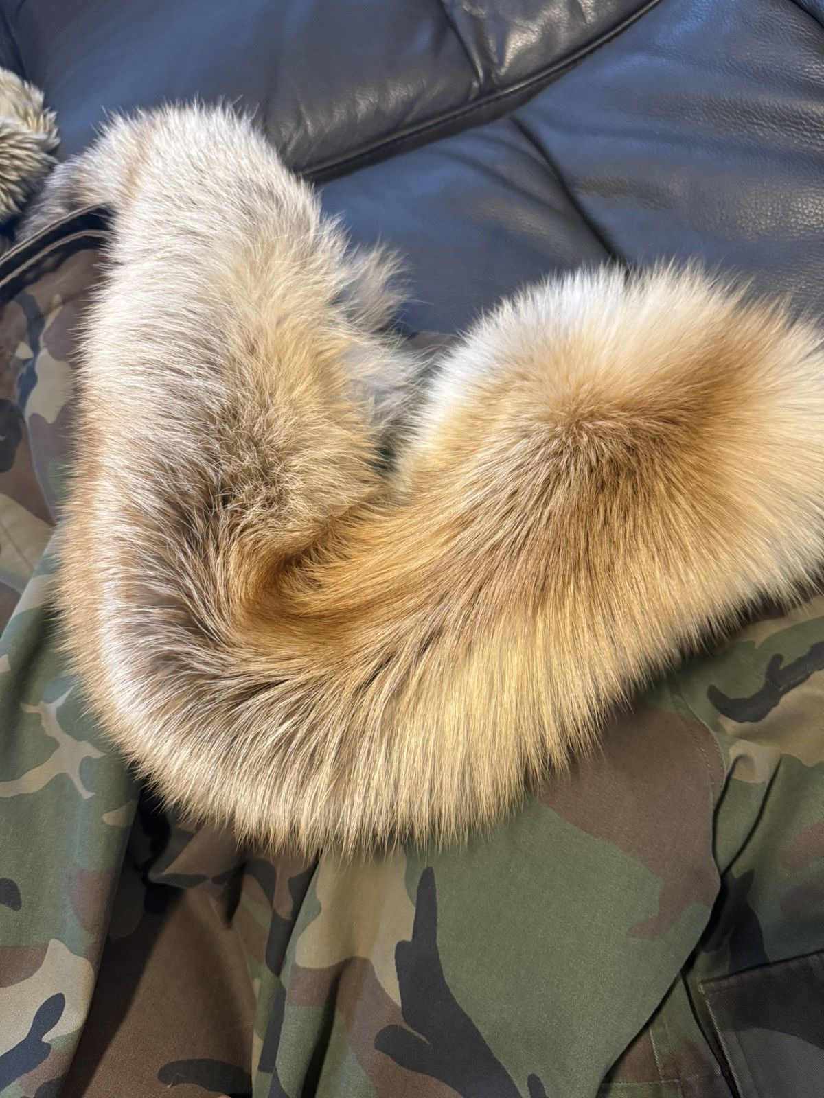 Enfants Riches Deprimes FOX TAIL CAMO PARKA (SUPER RARE) Size US S / EU 44-46 / 1 - 8 Thumbnail
