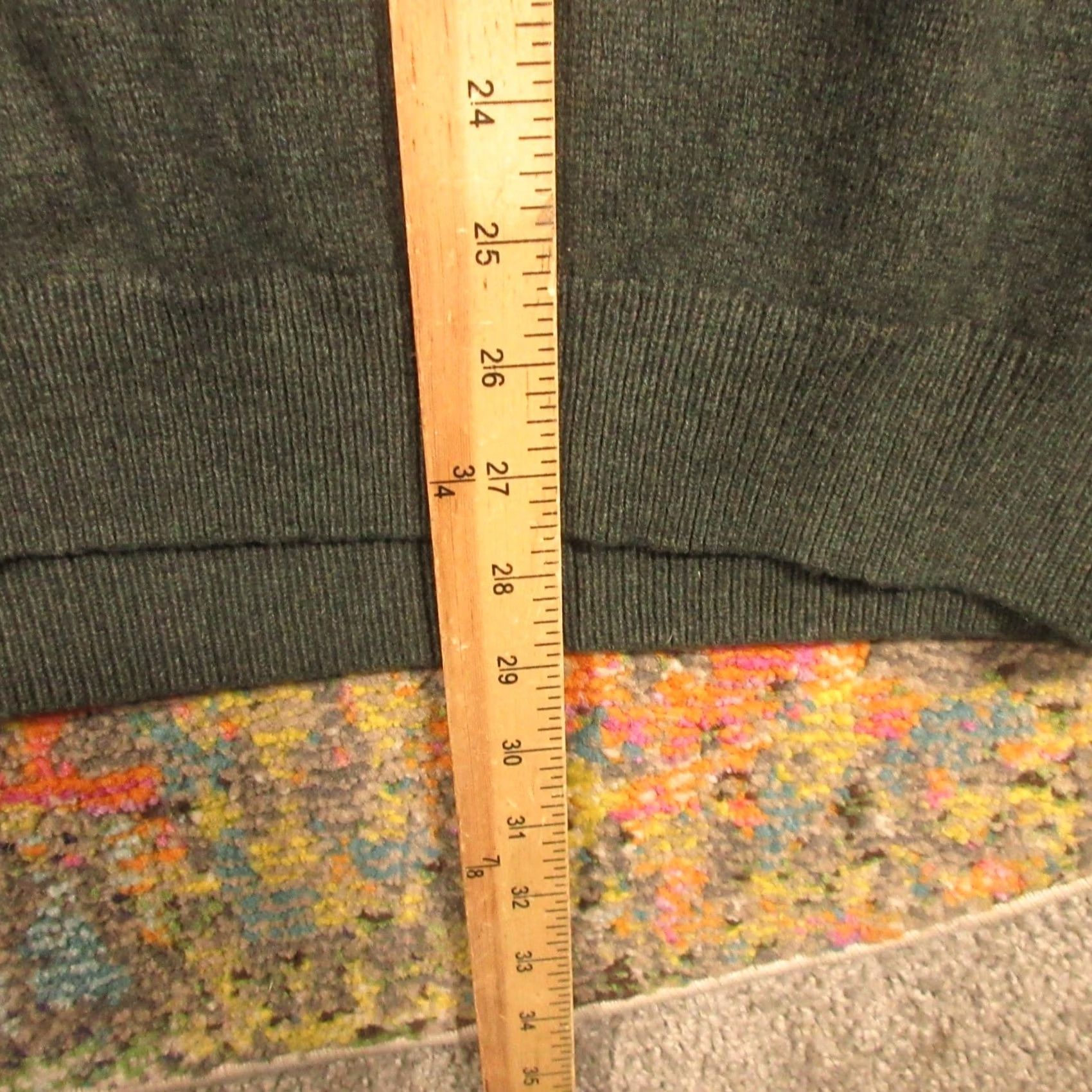 Vintage LL Bean Lambswool Sweater Vest Men XL Green V-Neck Pullover Vest Adult XL Classic Fit Casual Size US XL / EU 56 / 4 - 6 Thumbnail