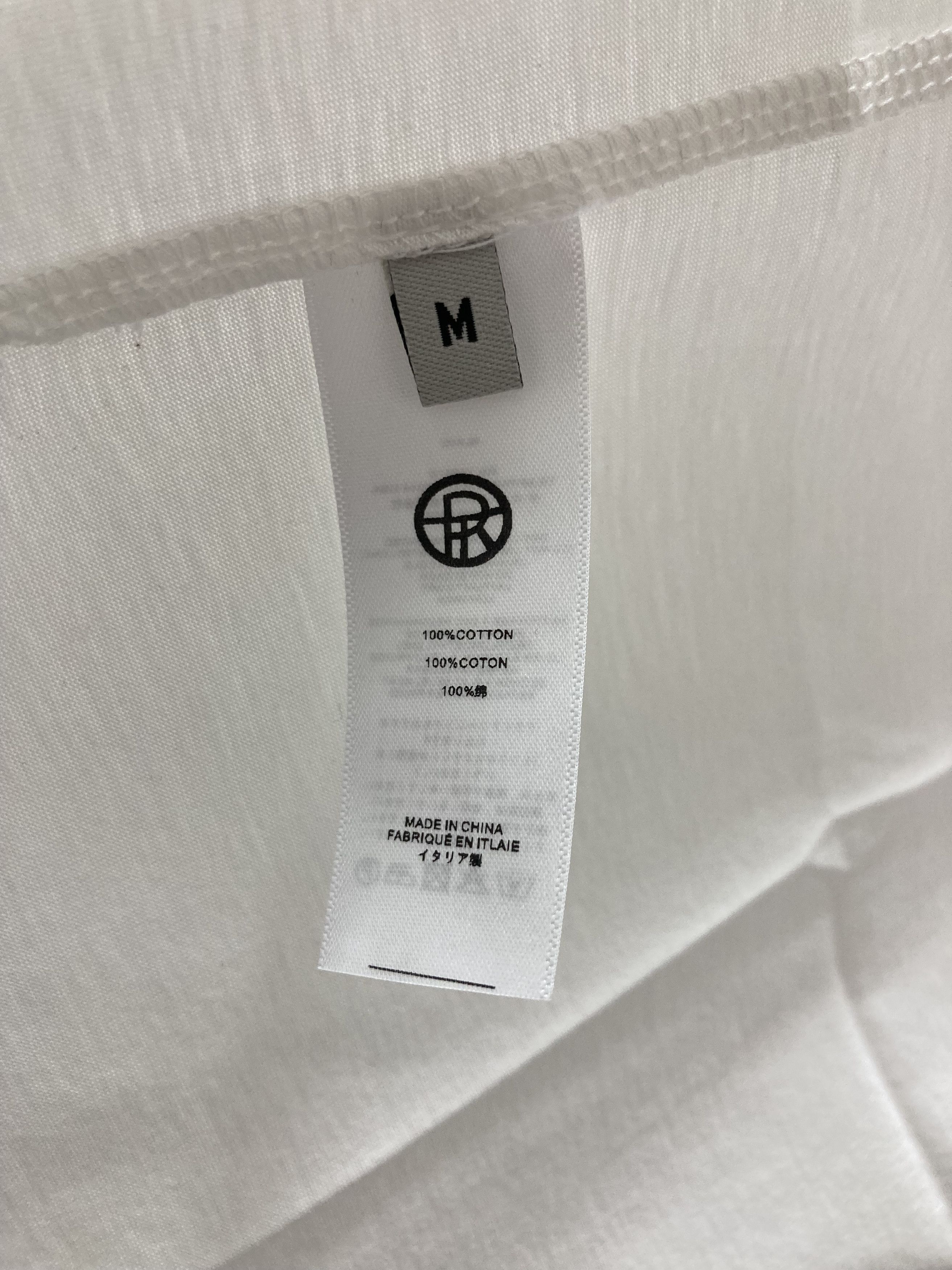 The Row THE ROW Italian hand-printed logo cut-off T-shirt Size M / US 6-8 / IT 42-44 - 9 Thumbnail