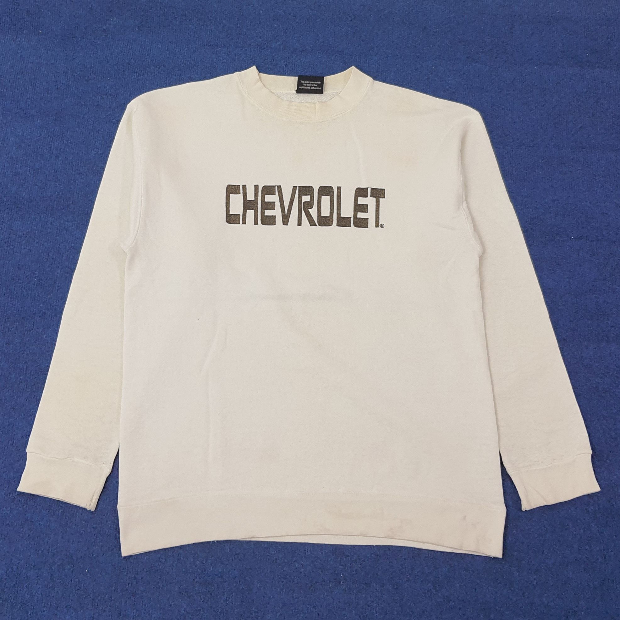 Chevrolet Vintage Chevrolet Automobile Motorsports Sweatshirt C246N21 Size US M / EU 48-50 / 2 - 1 Thumbnail