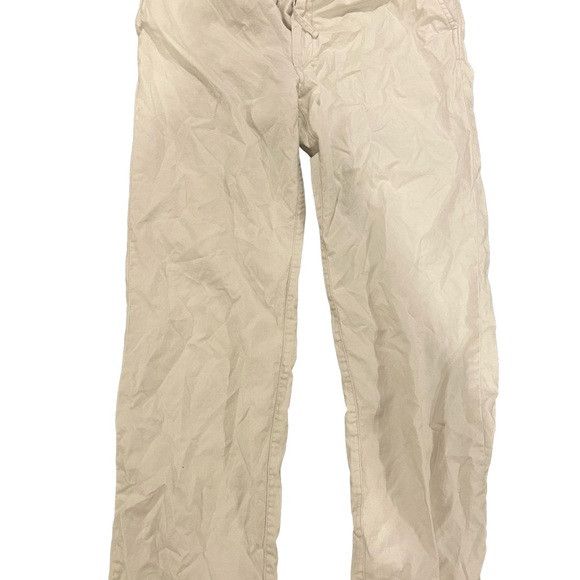 Club Monaco Club Monaco Cream Chinos Classic Style Size US 33 - 1 Thumbnail